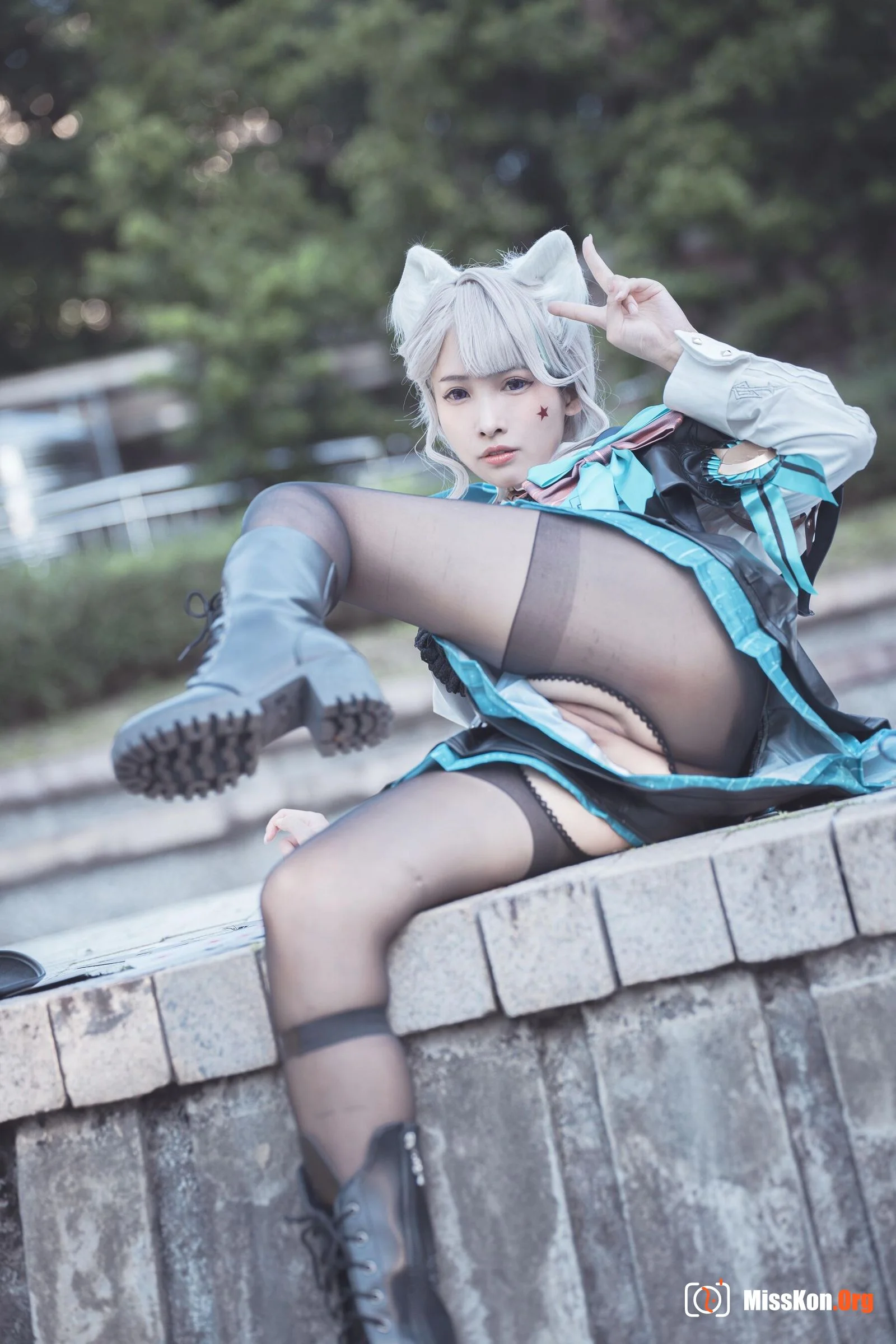 Momo "Genshin: Linnet's Erotic Magic Outdoor" - Photo 17
