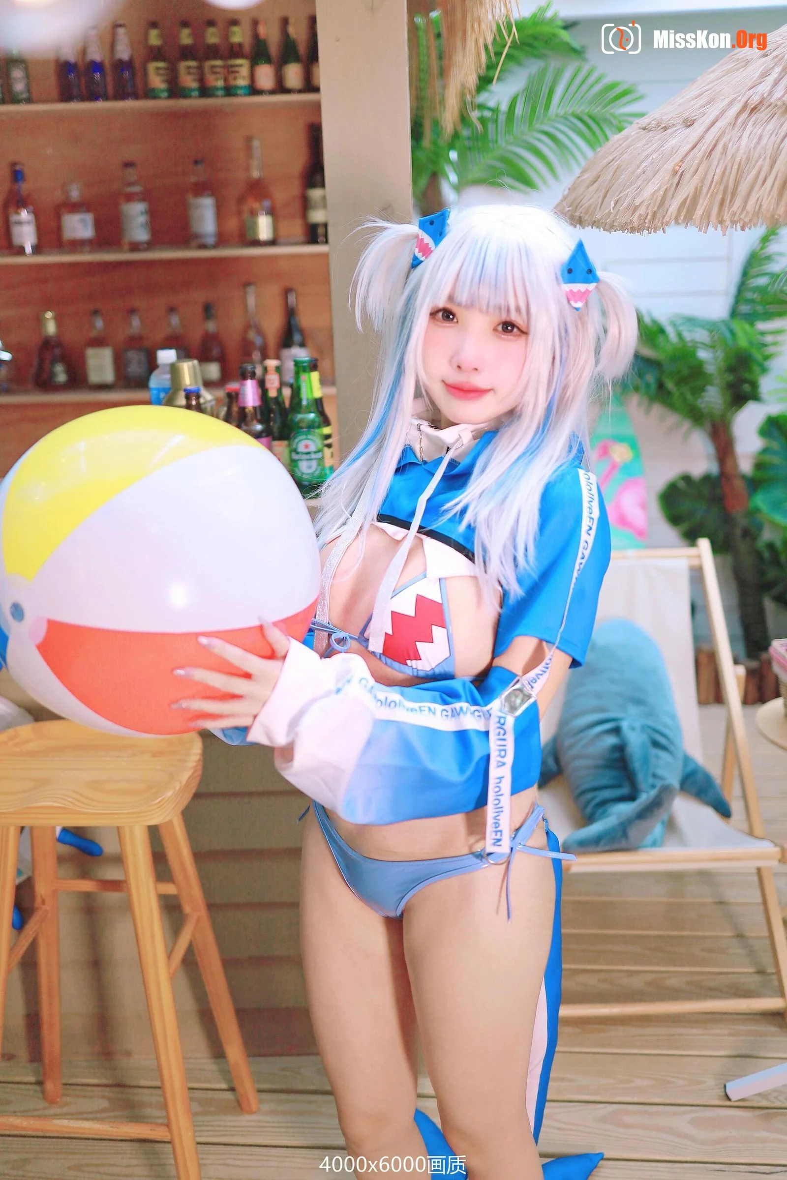Momo: Gura Shark Uniform 🌊🦈 - Photo 15