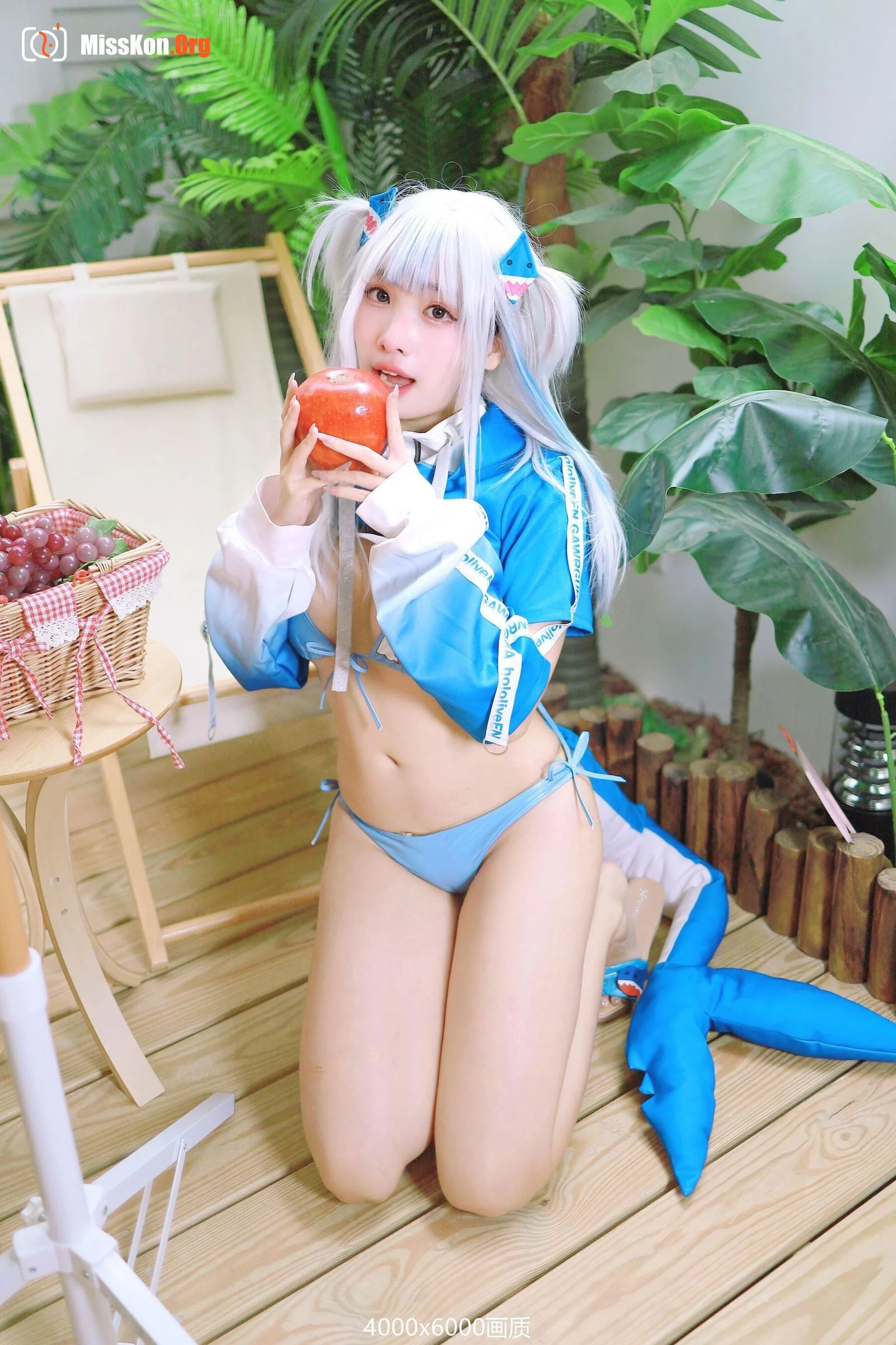 Momo: Gura Shark Uniform 🌊🦈 - Photo 7