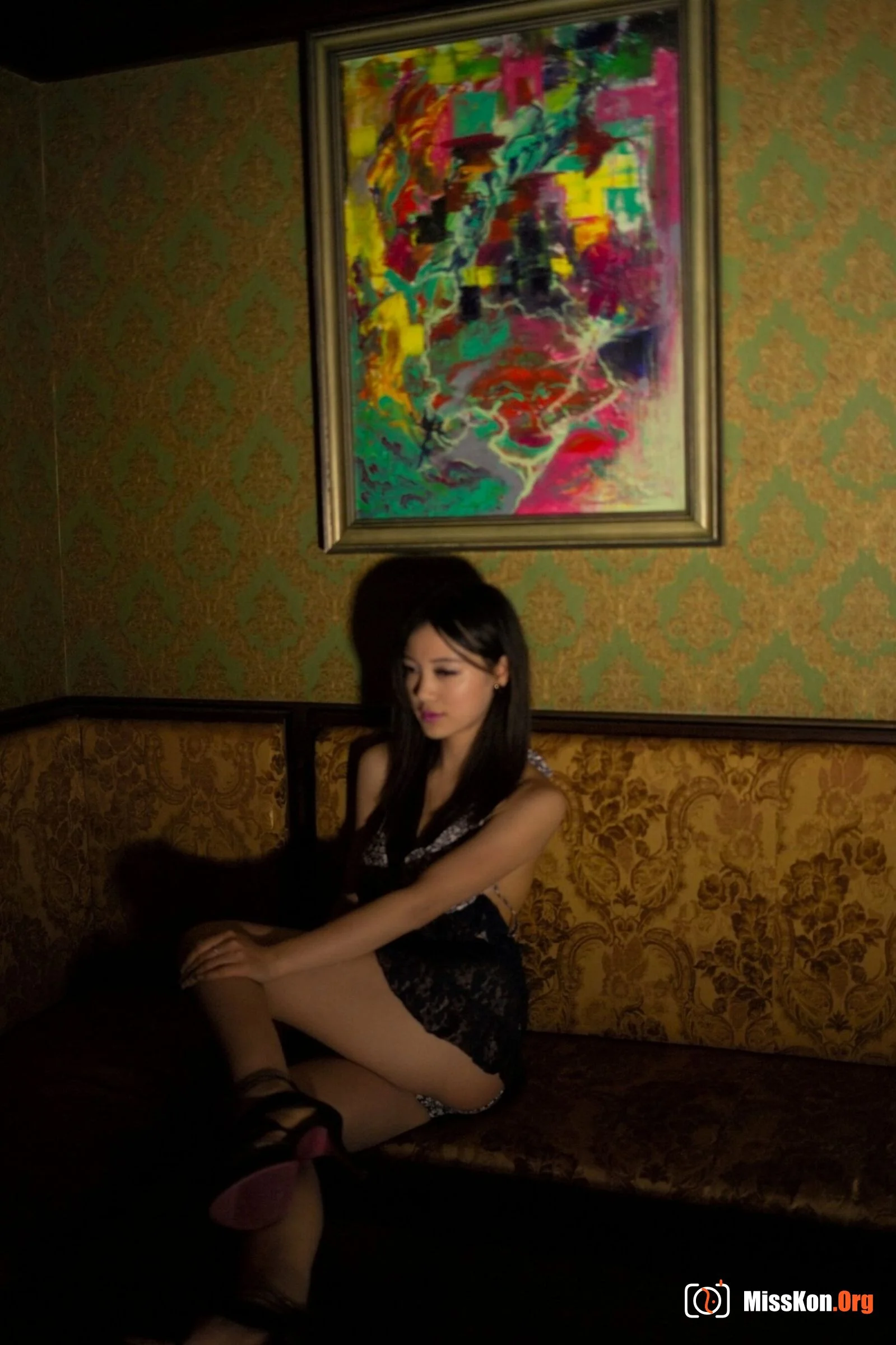 Nude photo set of Chinese model: Lin Ziyan - Photo 9