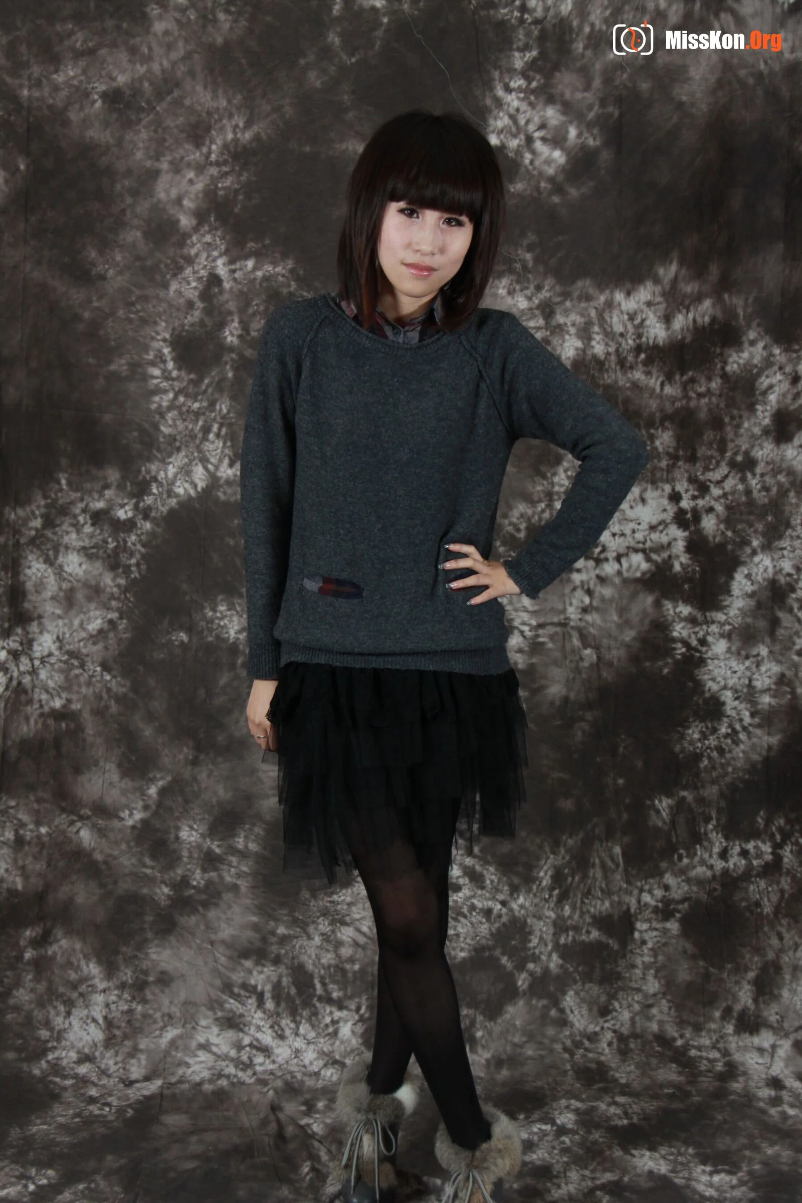 Nude photo set of Chinese model: Little demon (2012-12-19) - Photo 3
