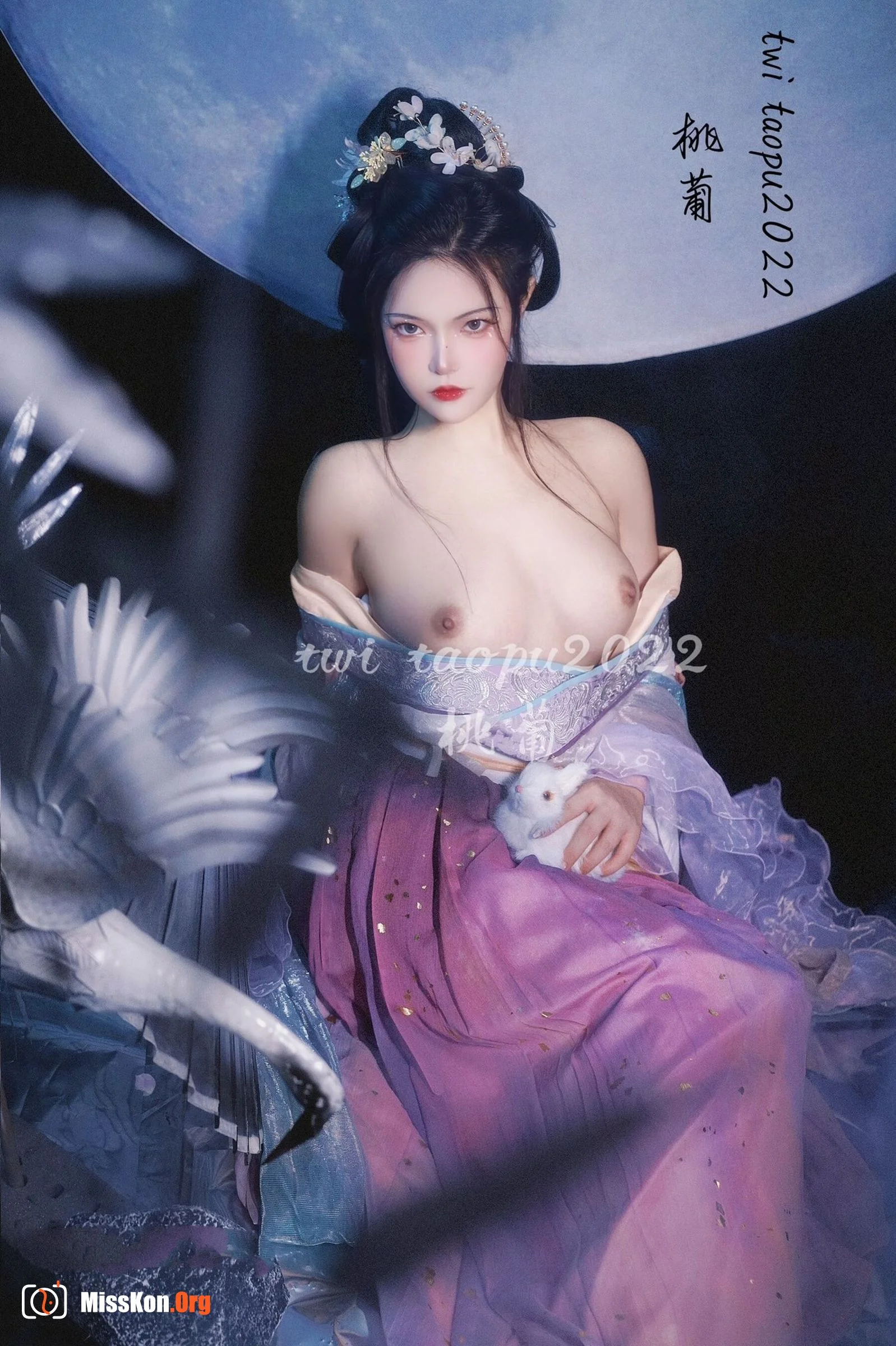 Nude photo set of Chinese model: Peach grape - Photo 13