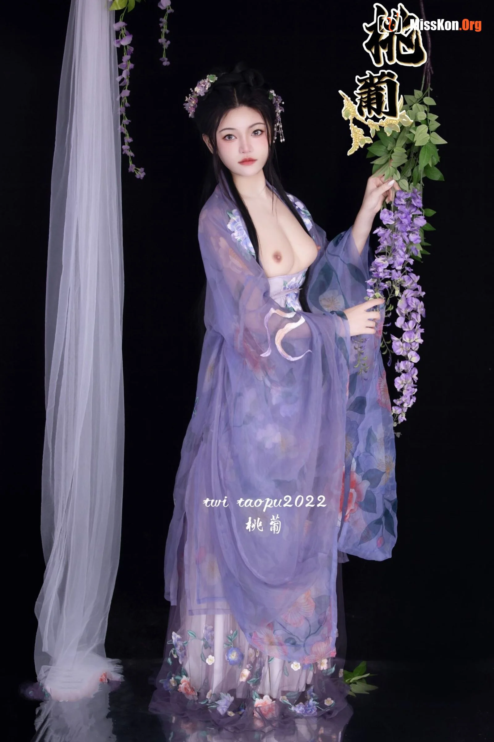 Nude photo set of Chinese model: Peach grape - Photo 15