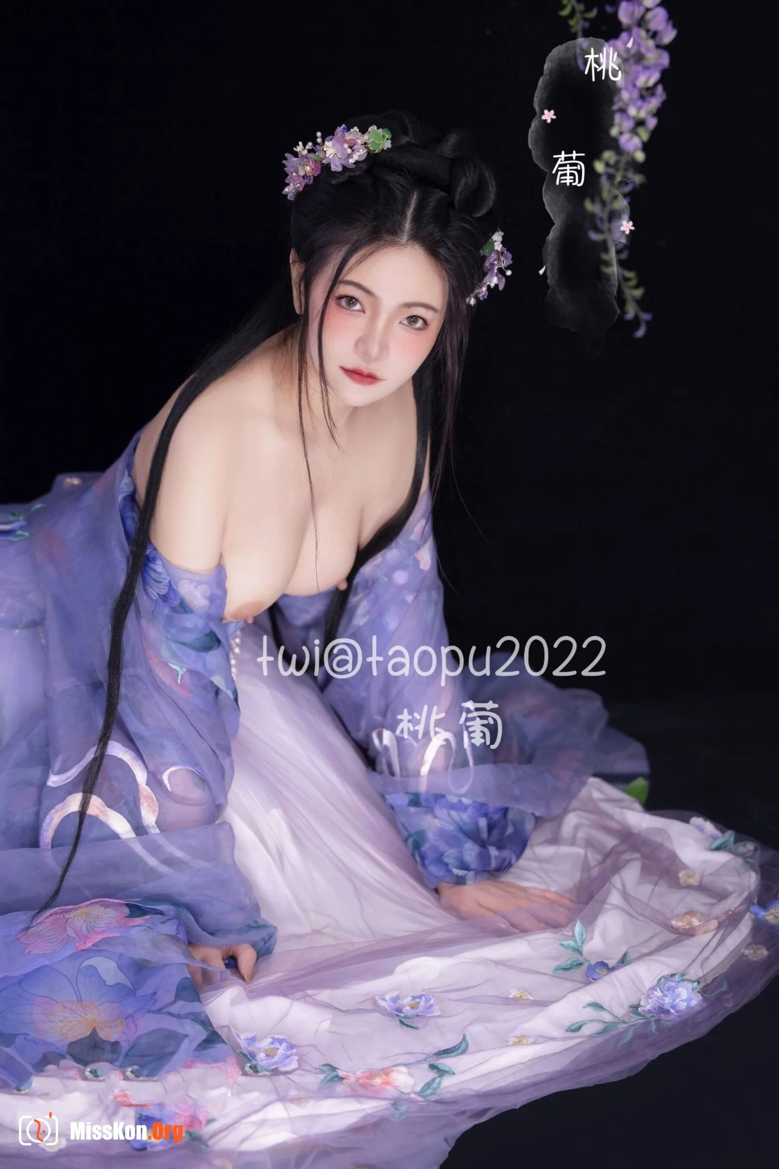 Nude photo set of Chinese model: Peach grape - Photo 18