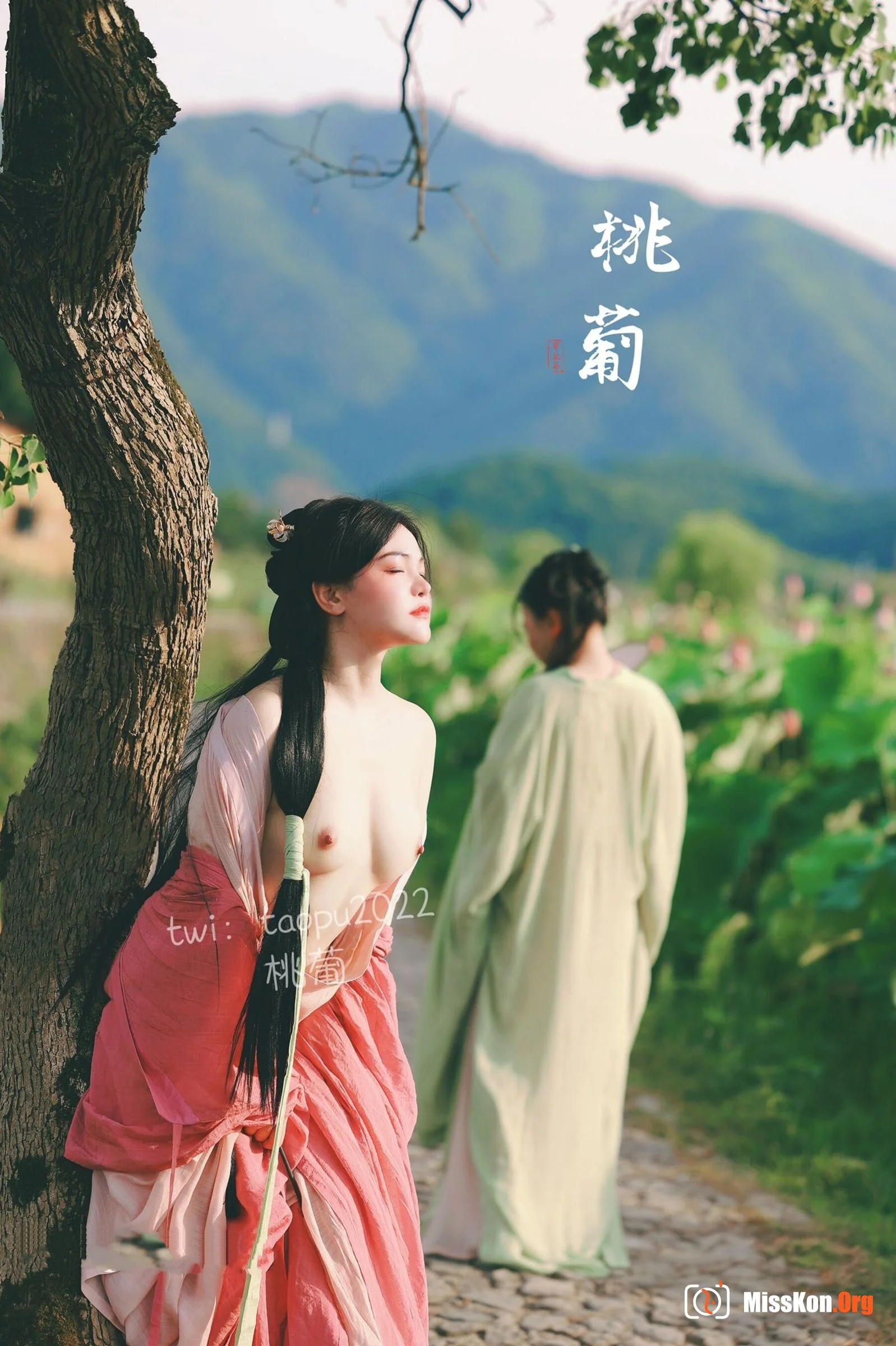 Nude photo set of Chinese model: Peach grape - Photo 3