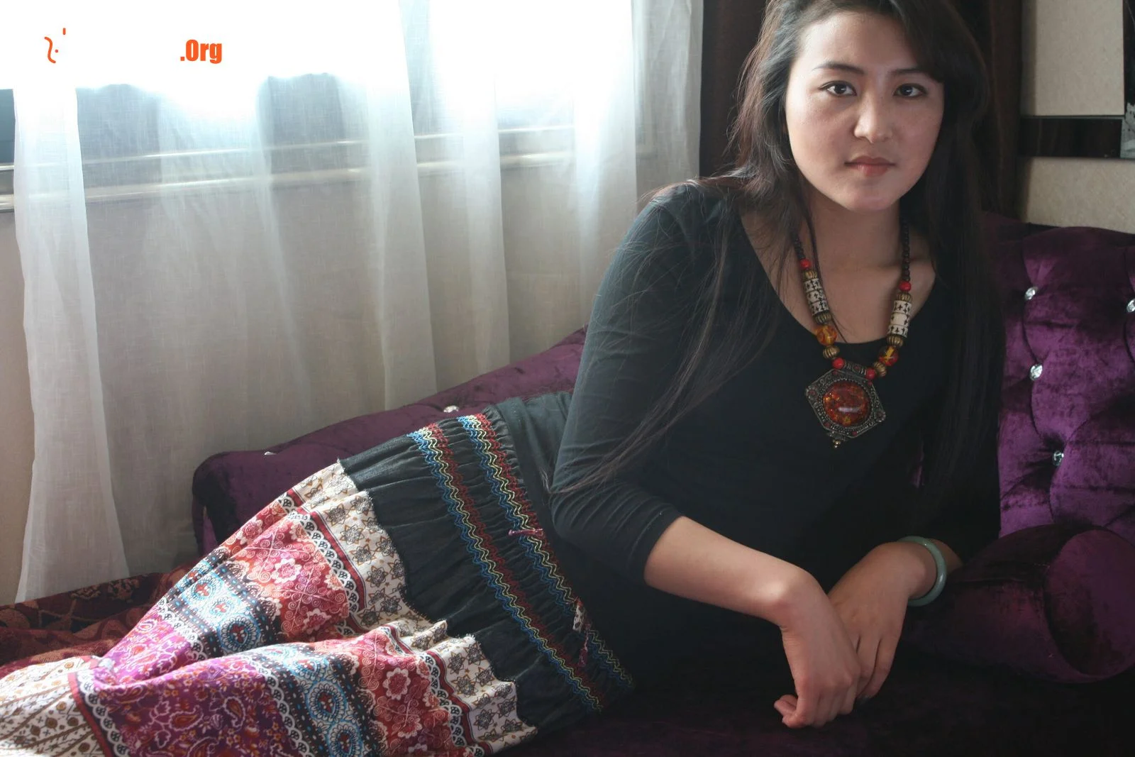 Nude photo set of Chinese model: Tibet large-scale sky road (2014-04-13) - Photo 10