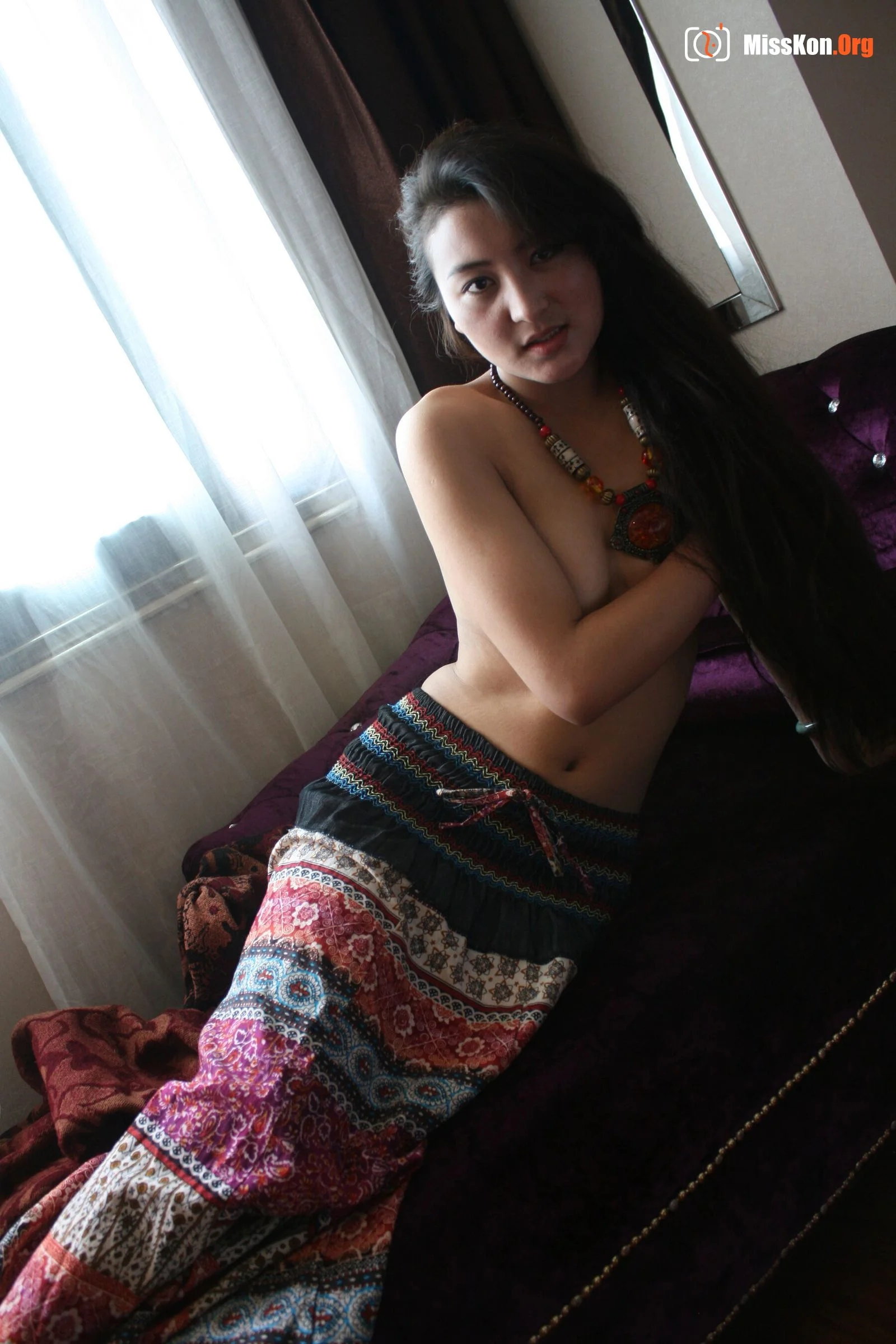 Nude photo set of Chinese model: Tibet large-scale sky road (2014-04-13) - Photo 17
