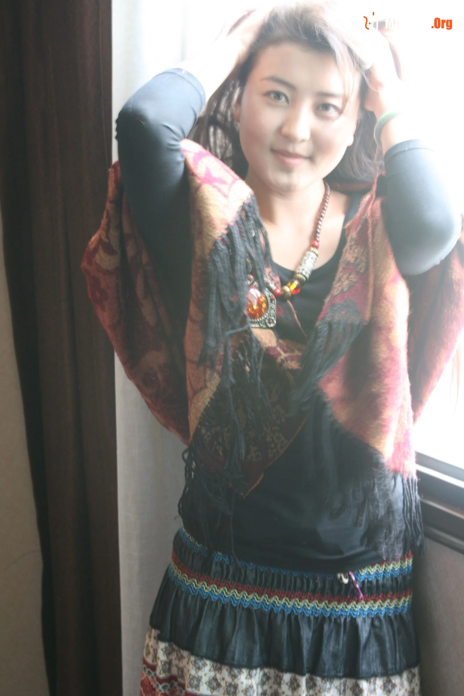 Nude photo set of Chinese model: Tibet large-scale sky road (2014-04-13) - Photo 6