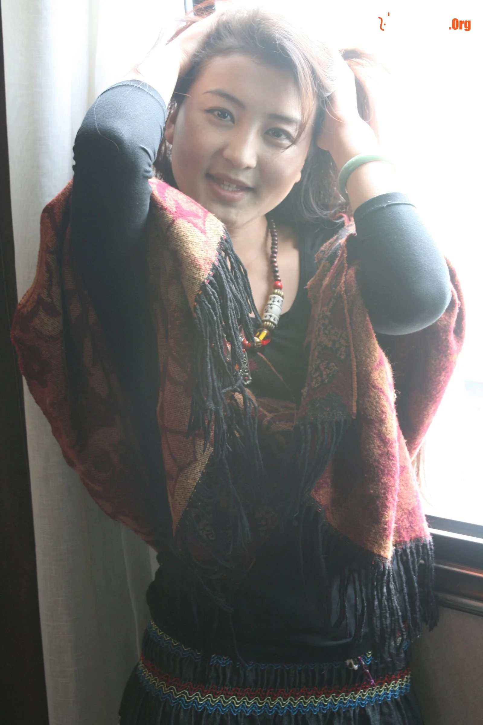 Nude photo set of Chinese model: Tibet large-scale sky road (2014-04-13) - Photo 7