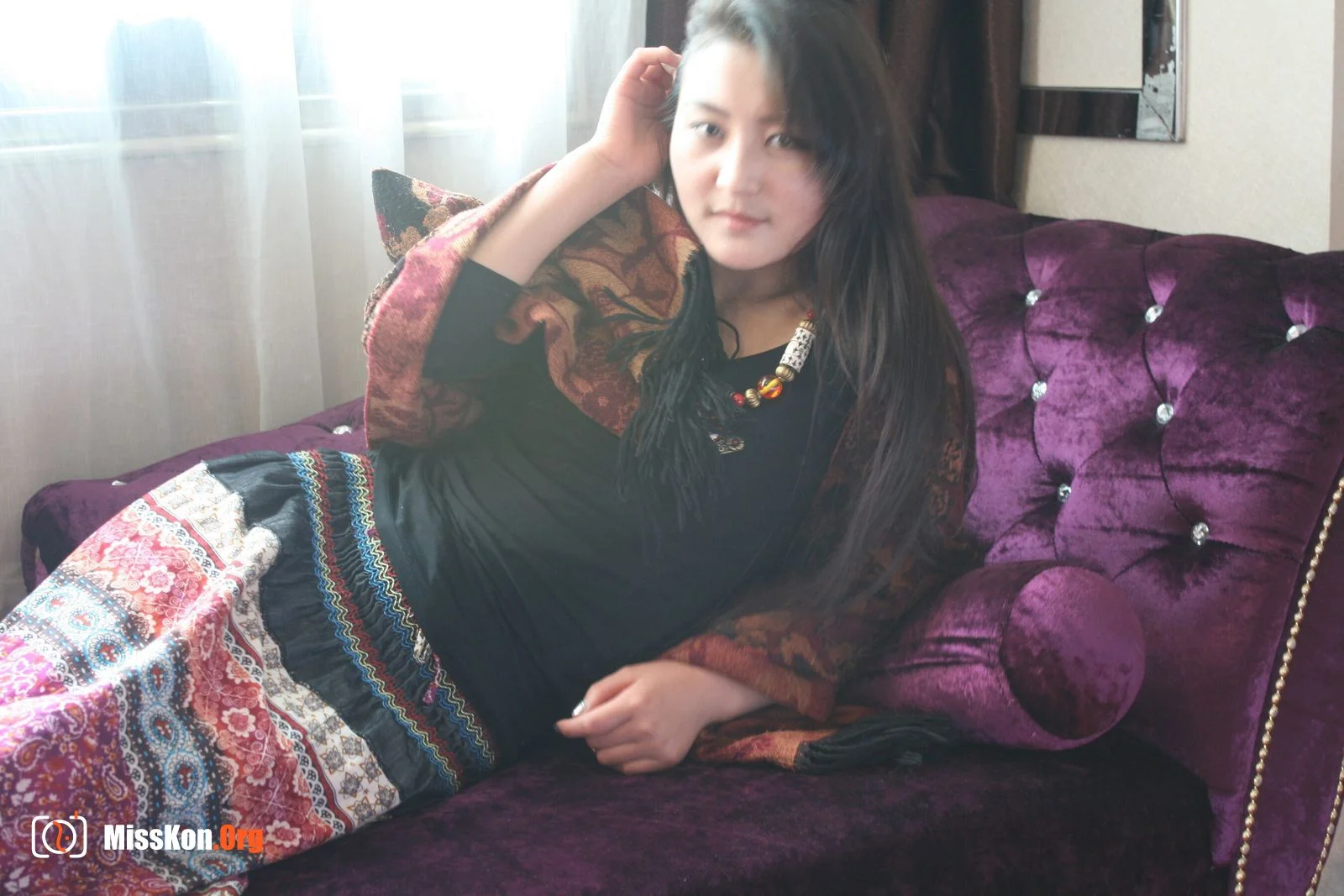 Nude photo set of Chinese model: Tibet large-scale sky road (2014-04-13) - Photo 9