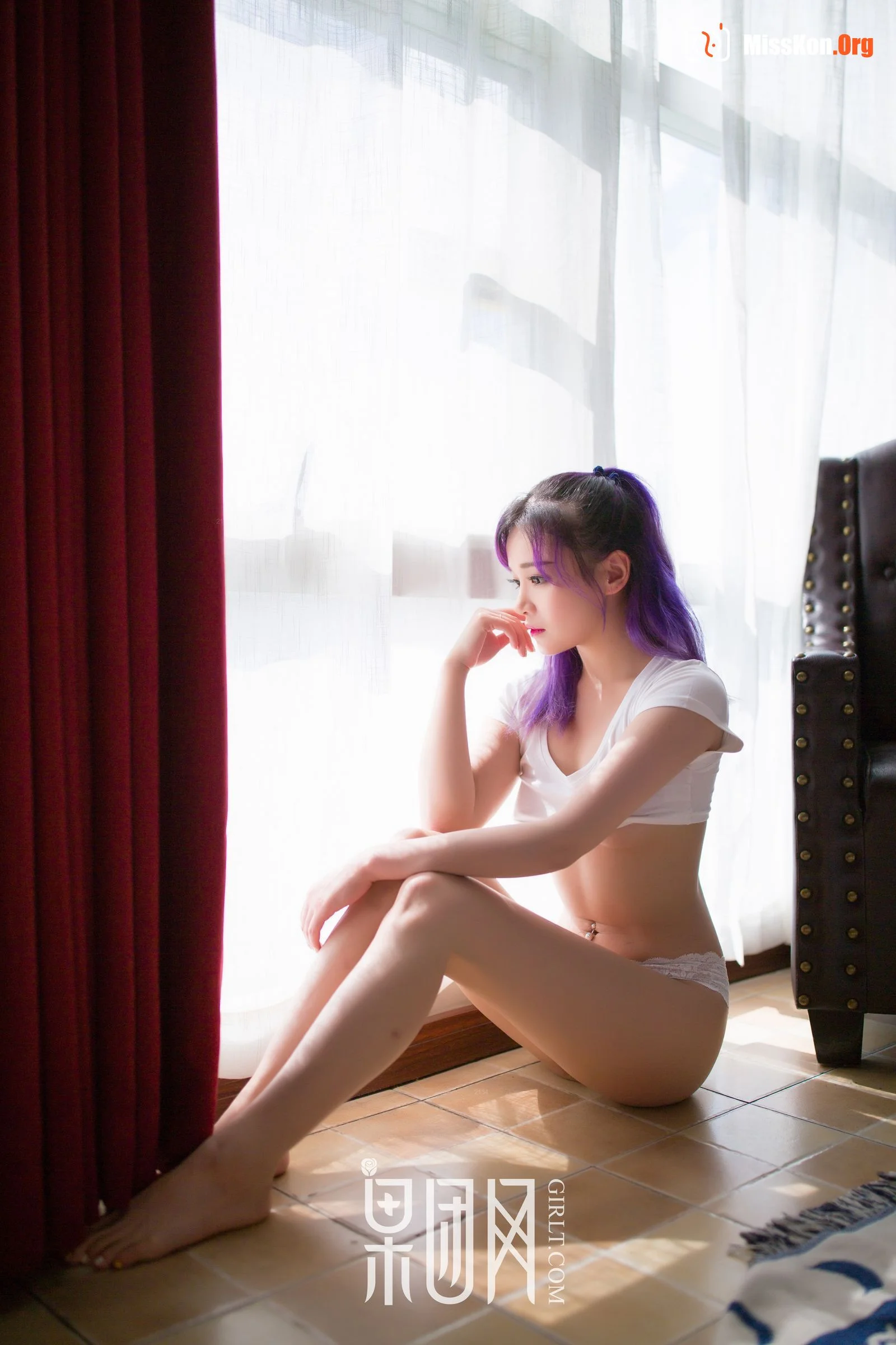 紫发豪乳妹（熊川纪信 003） - 照片 10