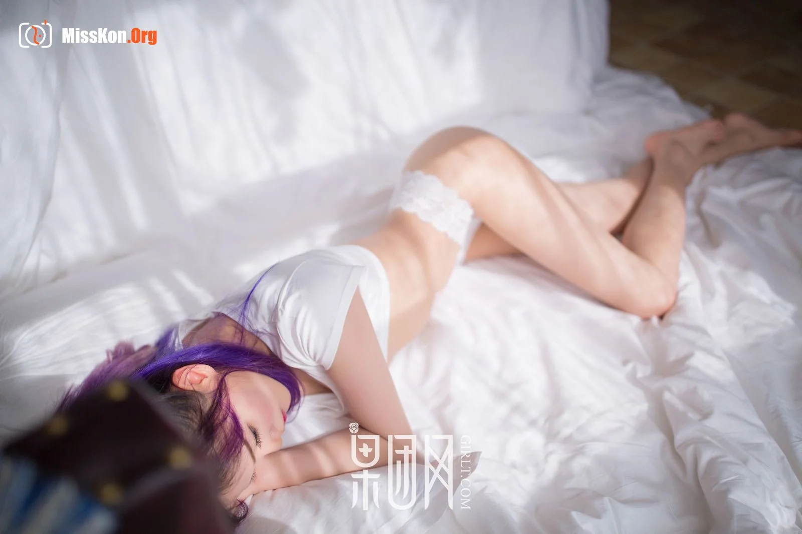 紫发豪乳妹（熊川纪信 003） - 照片 19