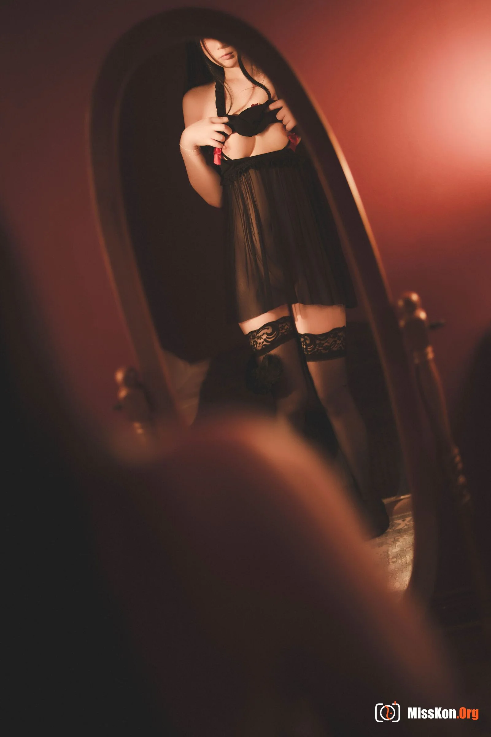 Raku: Lace Black Rabbit - Photo 4