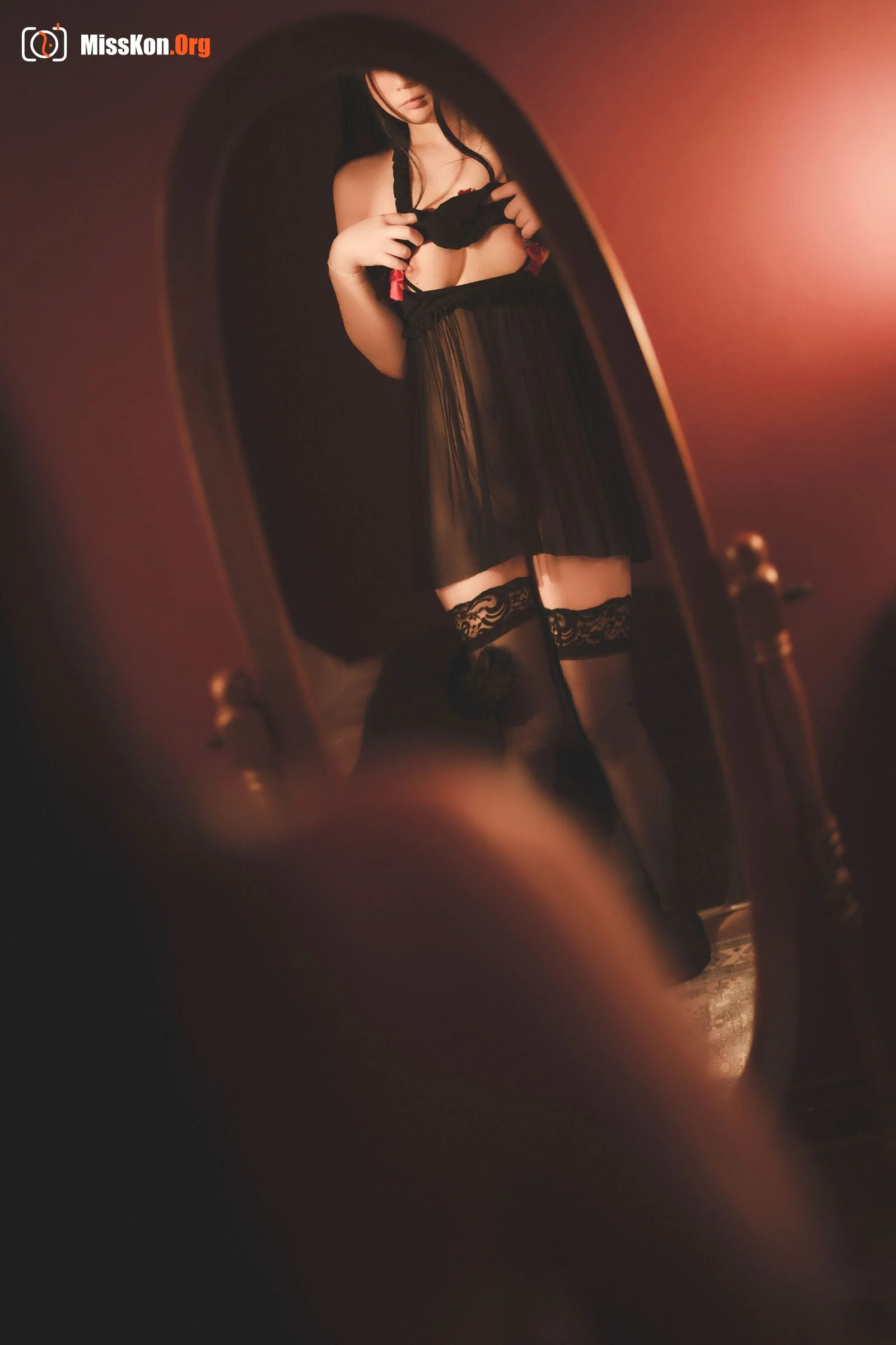 Raku: Lace Black Rabbit - Photo 4