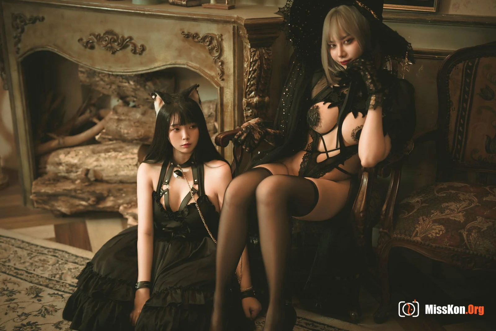 Raku: Witch and black cat - Photo 14