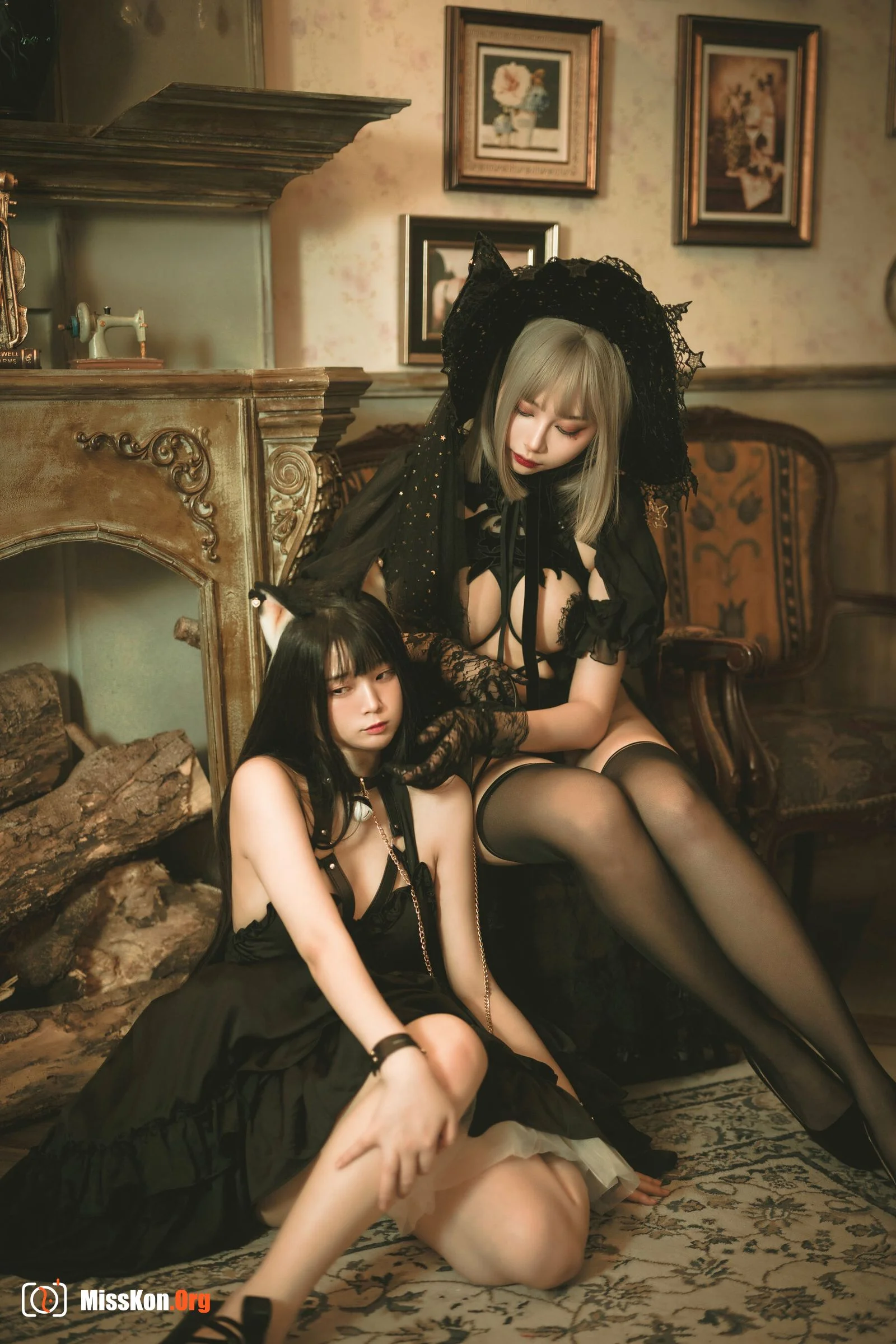 Raku: Witch and black cat - Photo 19