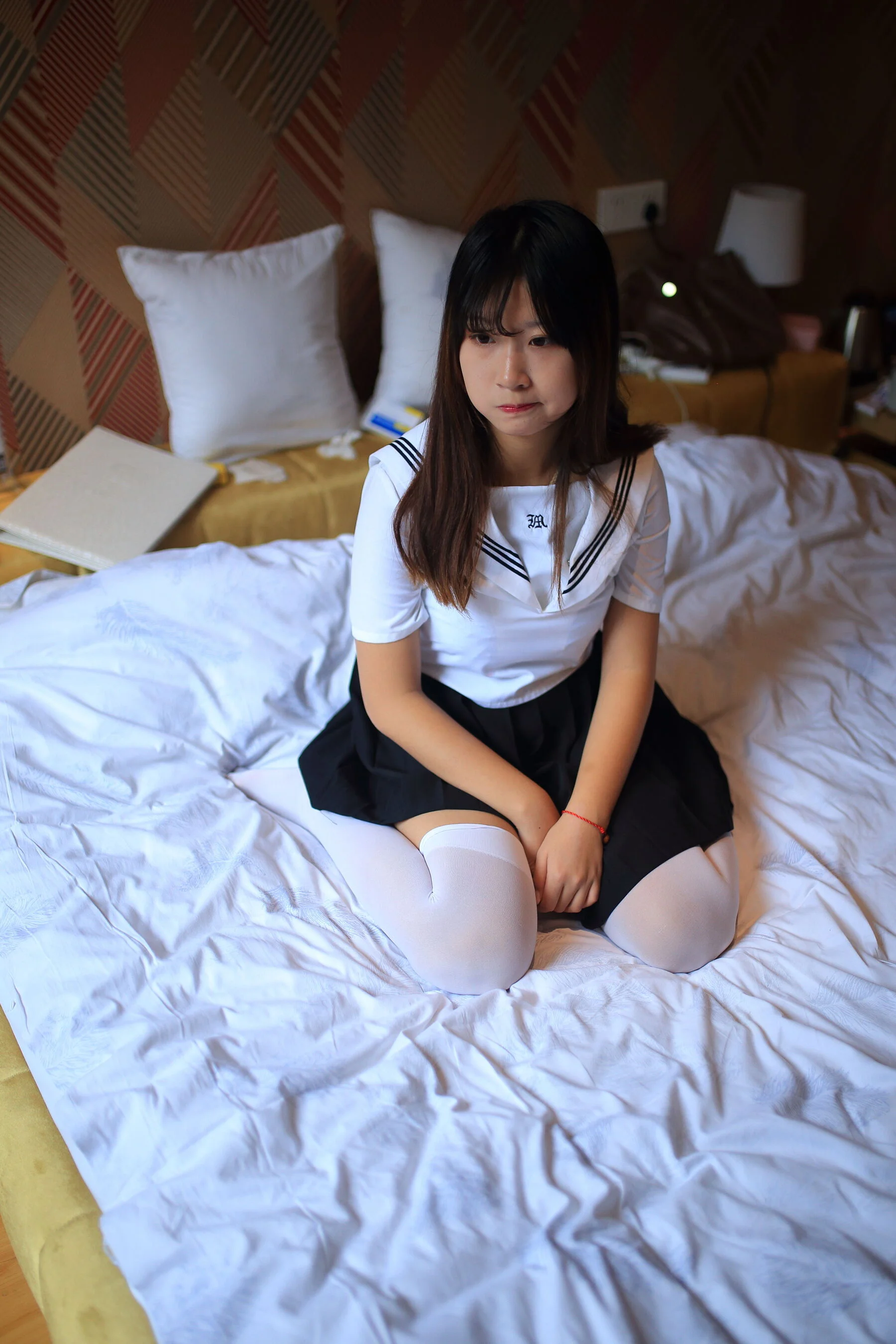 Sakura Maomao: JK sailor suit