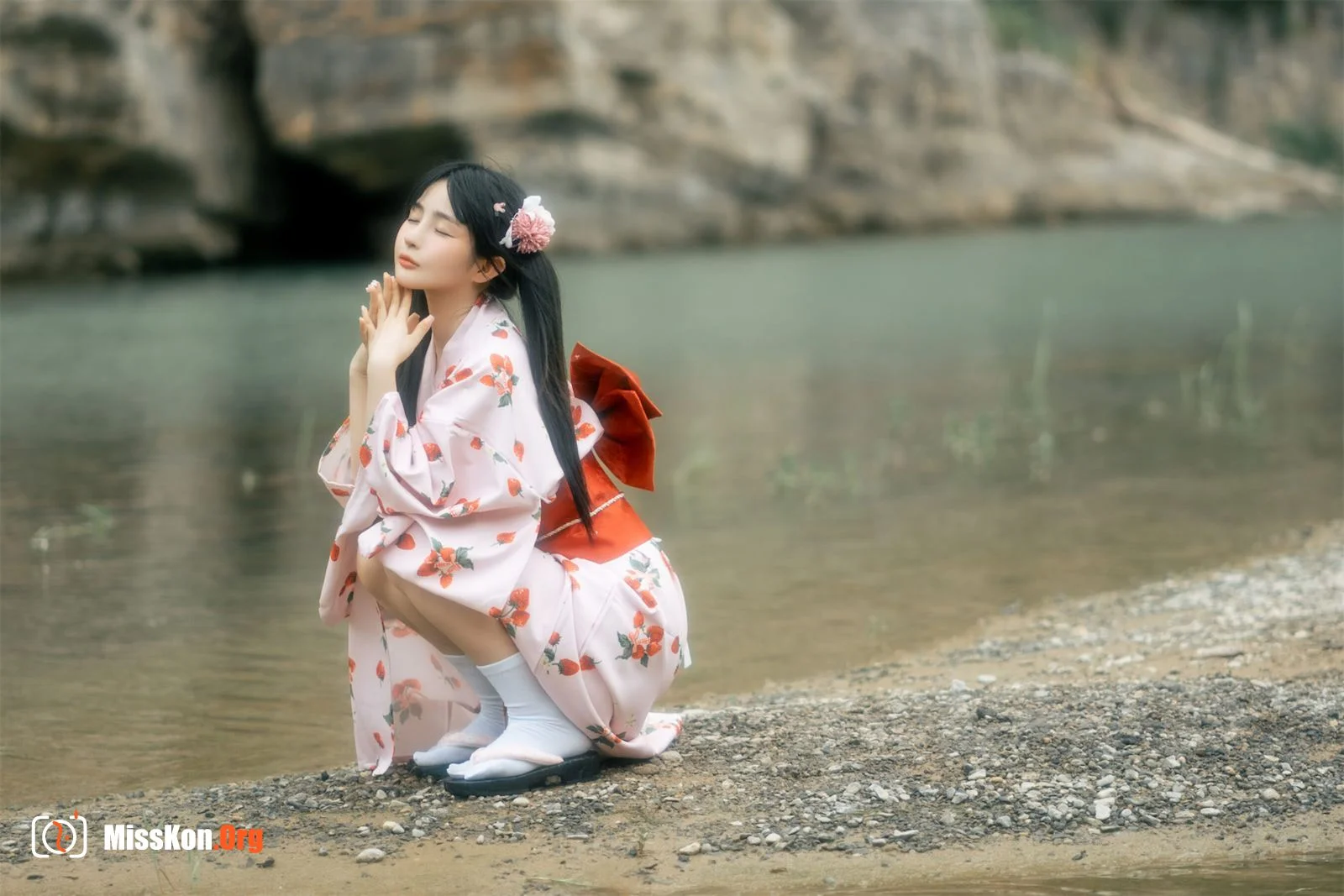 Sakurai Ningning: Yukata - Photo 16