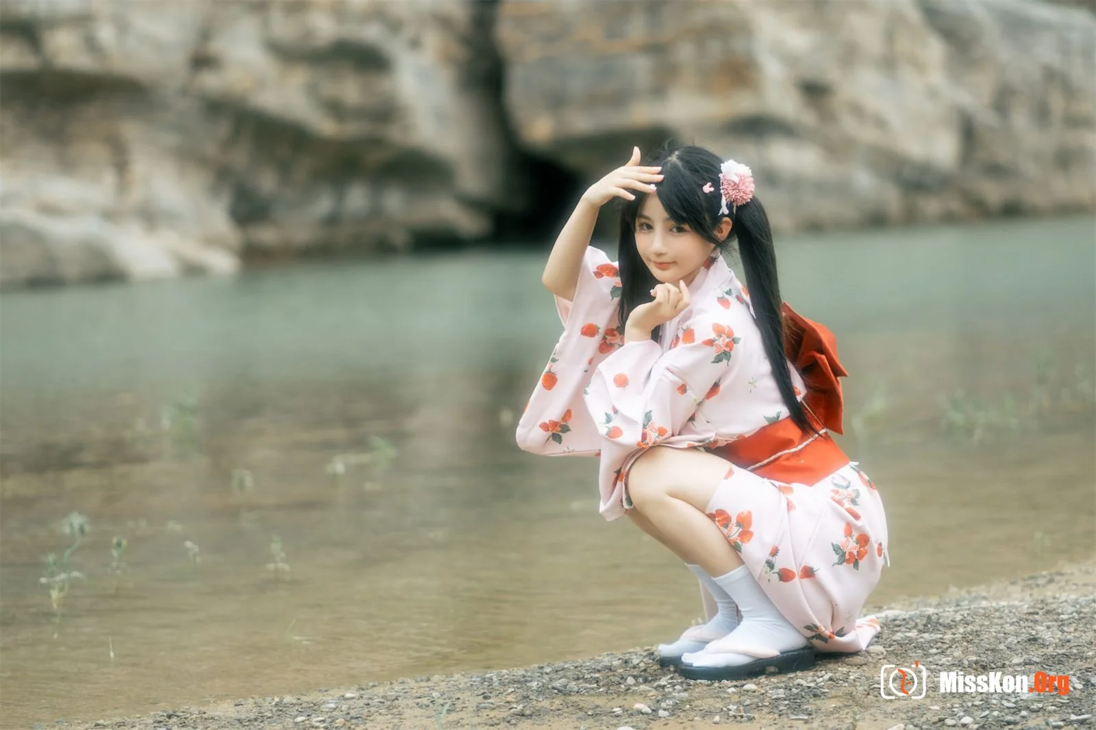 Sakurai Ningning: Yukata - Photo 17