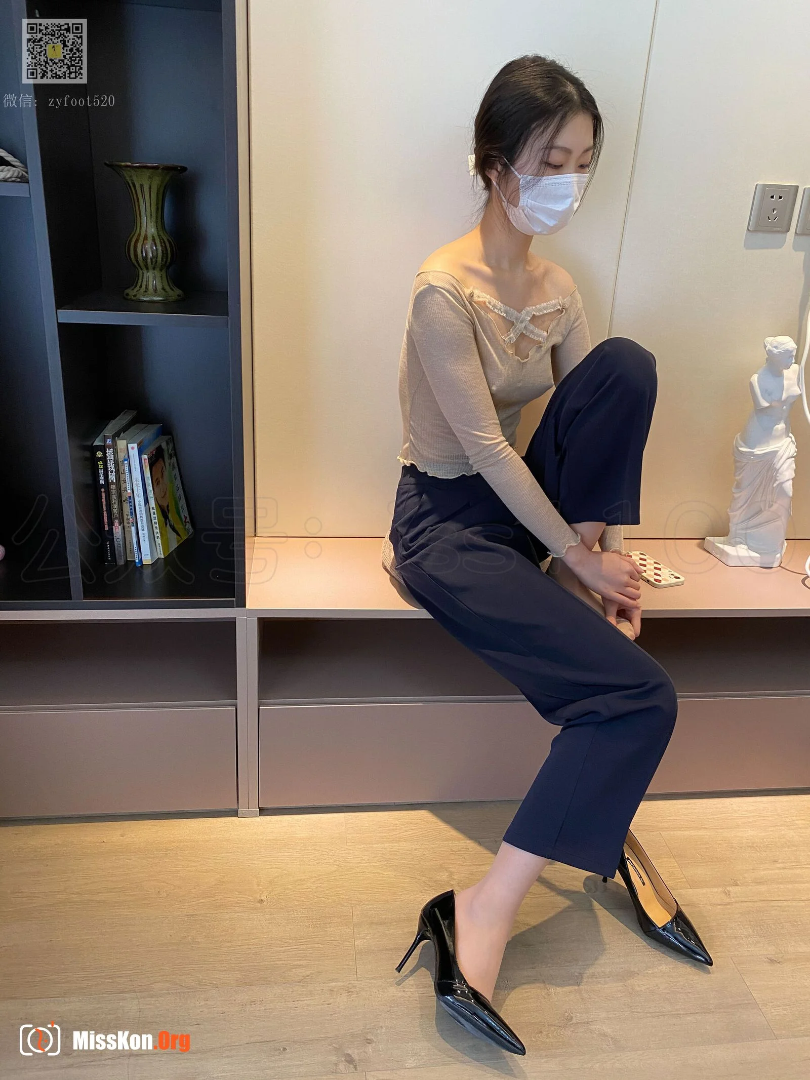 美晗: See-through pants lining - Photo 10