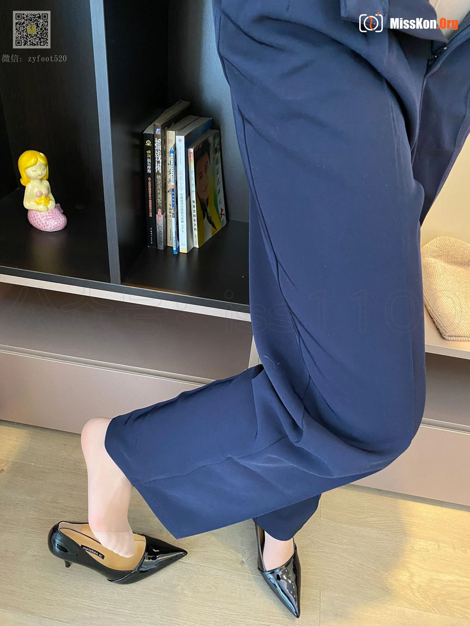 美晗: See-through pants lining - Photo 18