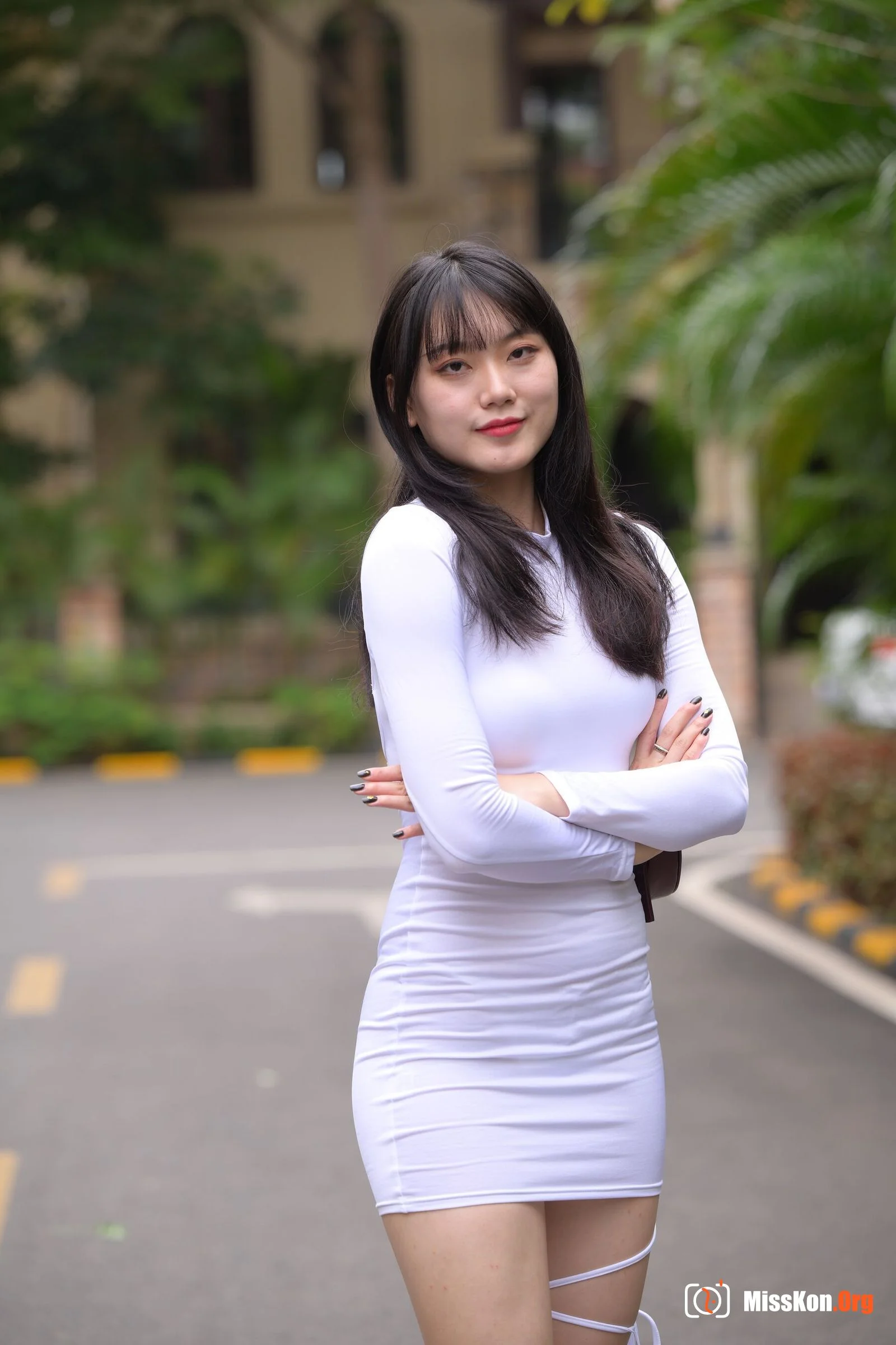 Starting from the heart, Hunhun's travel photography work No. 14: White Dress (Magic Mirror Season 8 Travel Photography MJLP814) - Photo 20