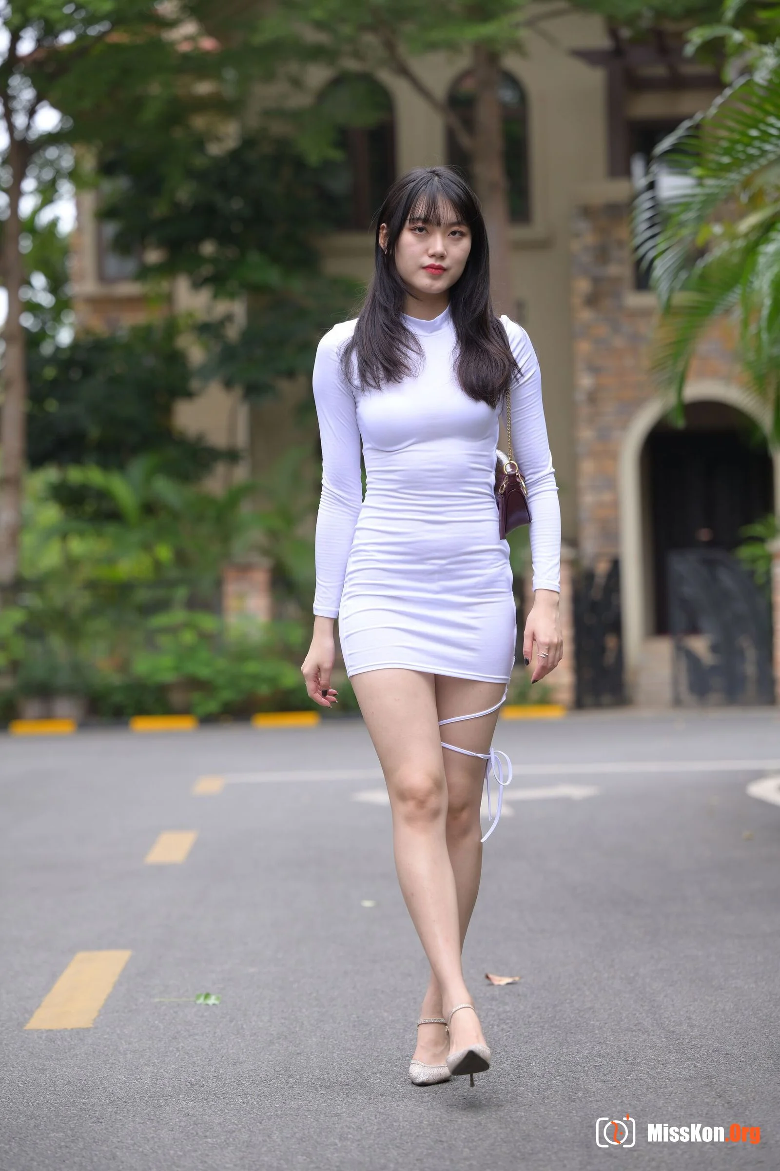 Starting from the heart, Hunhun's travel photography work No. 14: White Dress (Magic Mirror Season 8 Travel Photography MJLP814) - Photo 9