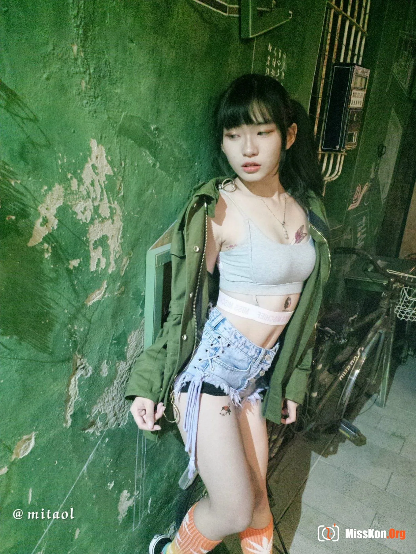 Taiwanese young model Miu Myoung's large-scale private shots flow out - Photo 4