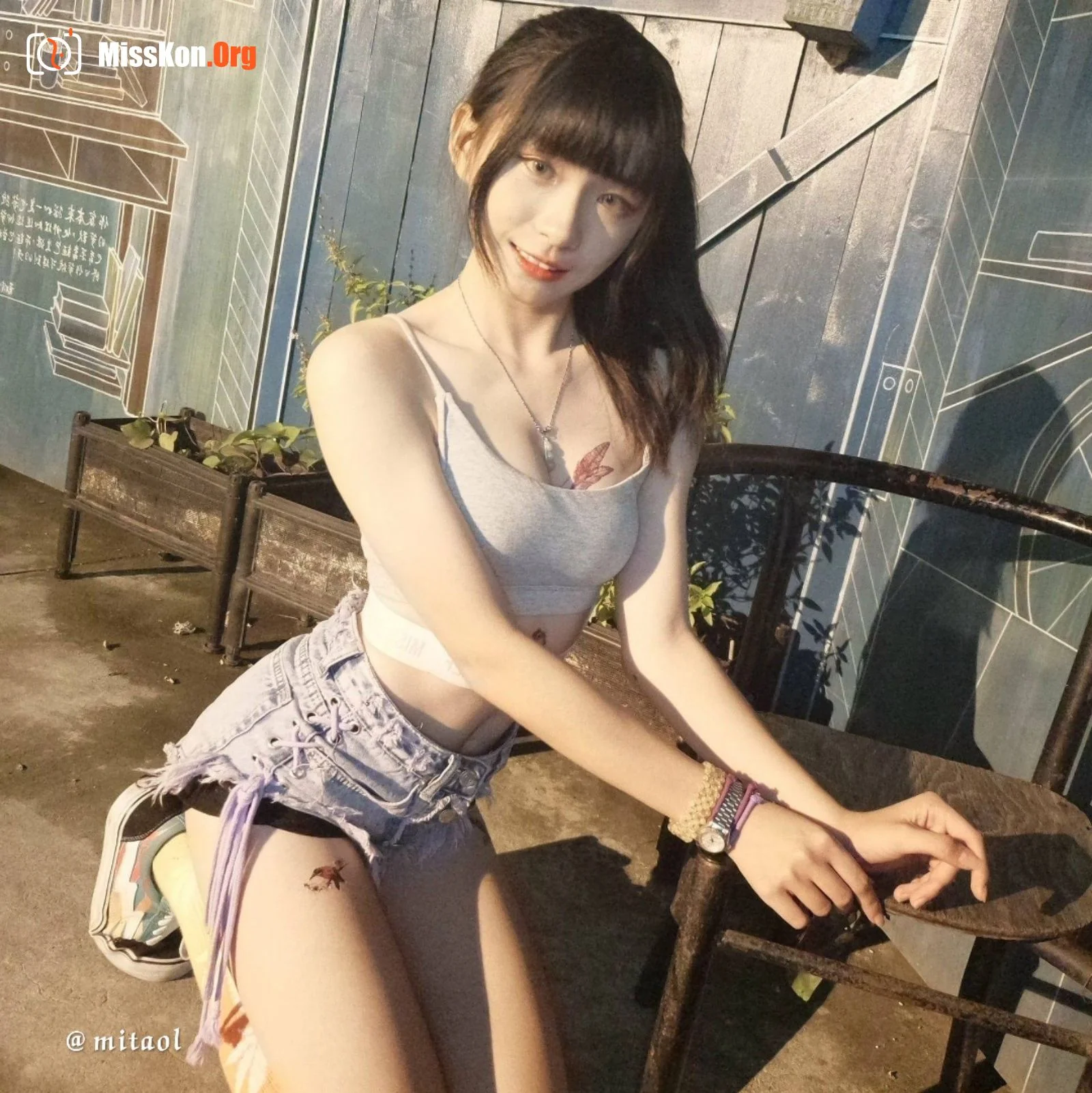 Taiwanese young model Miu Myoung's large-scale private shots flow out - Photo 5