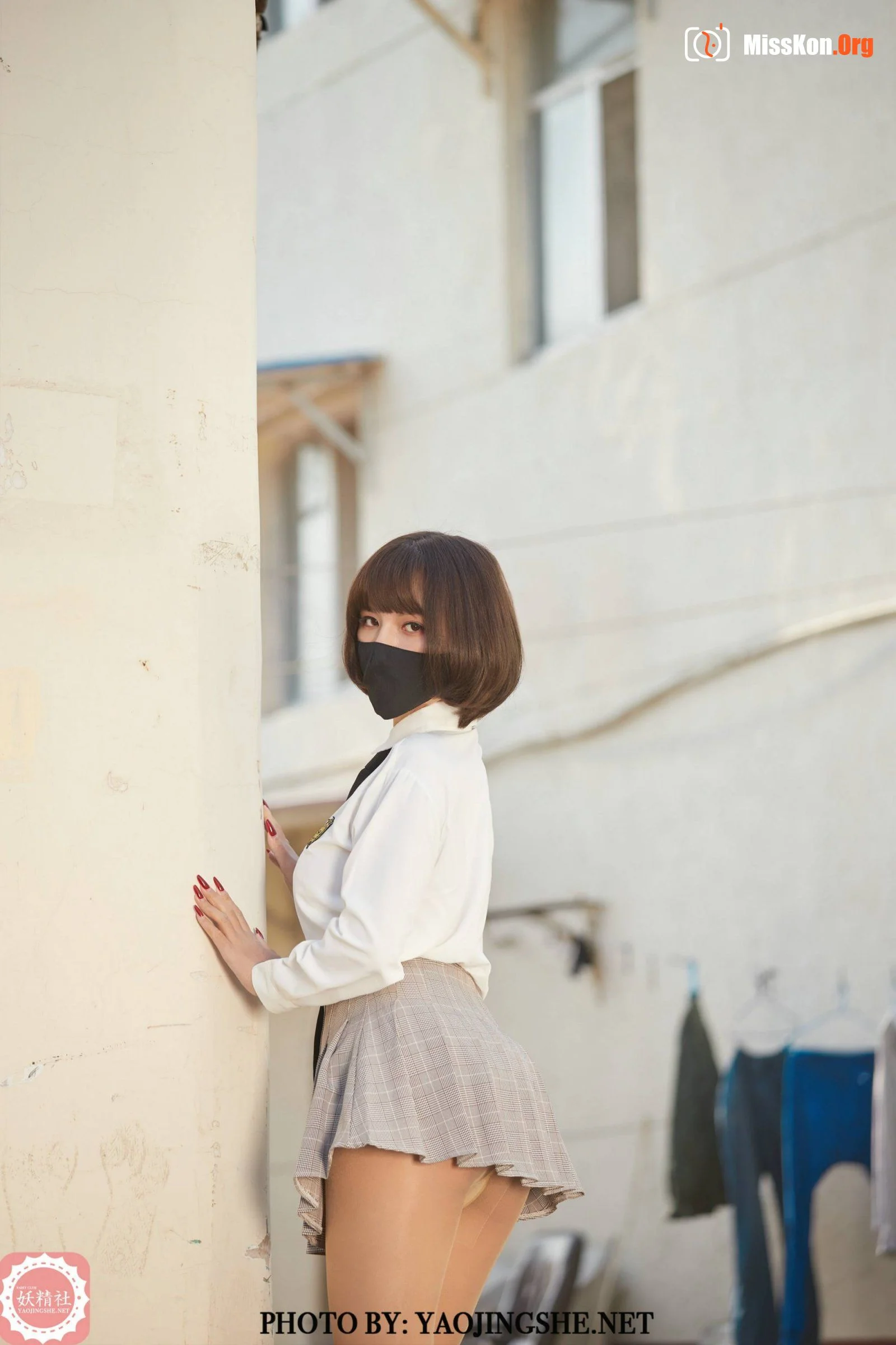 Tang Feifei: School girl in the alley (T2123) - Photo 12