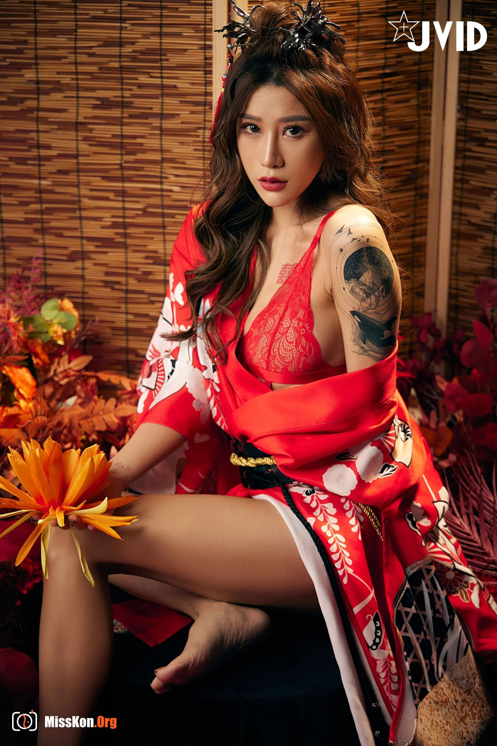 圣上宠幸首选 倾国倾城囍媚娘 婀娜多姿 酥胸外露 - 照片 17