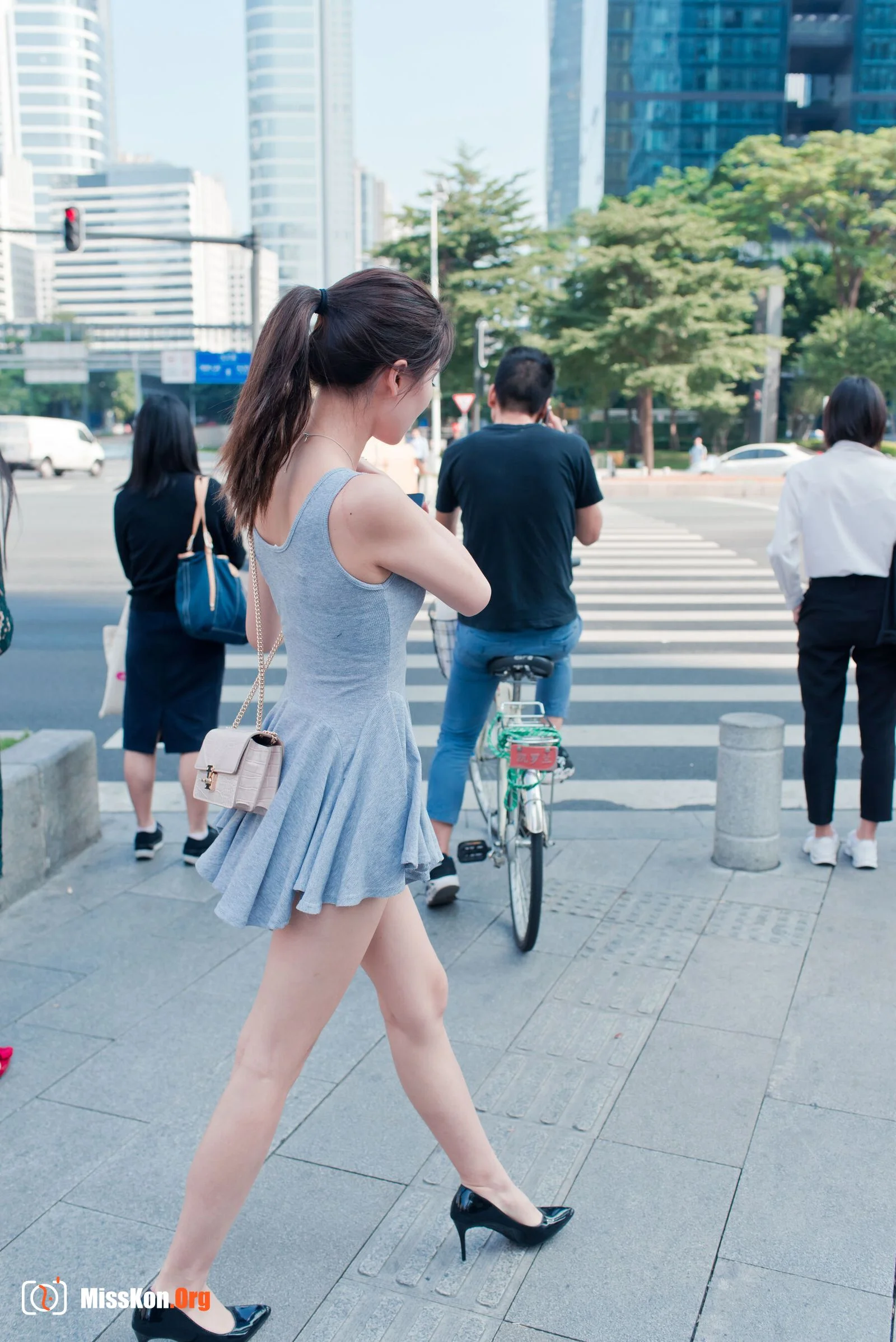 The story of the girl with beautiful legs and stockings (Yufeng Street Photography) - Photo 17