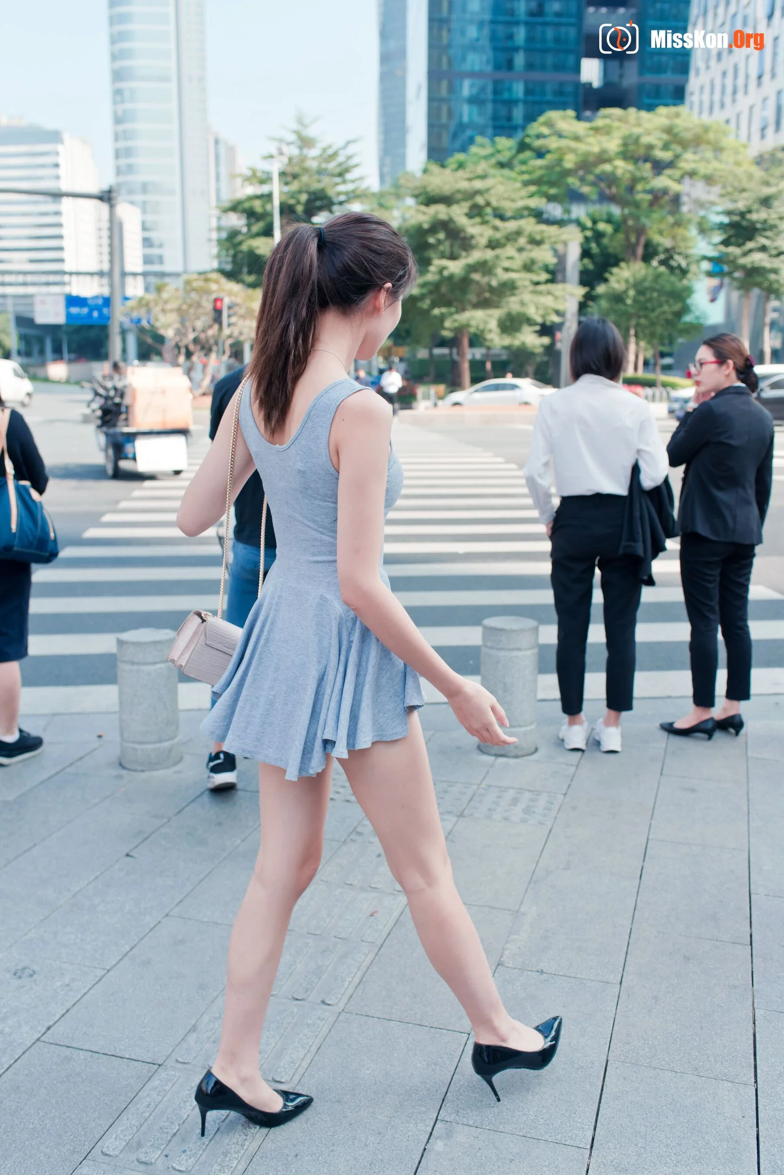 The story of the girl with beautiful legs and stockings (Yufeng Street Photography) - Photo 18