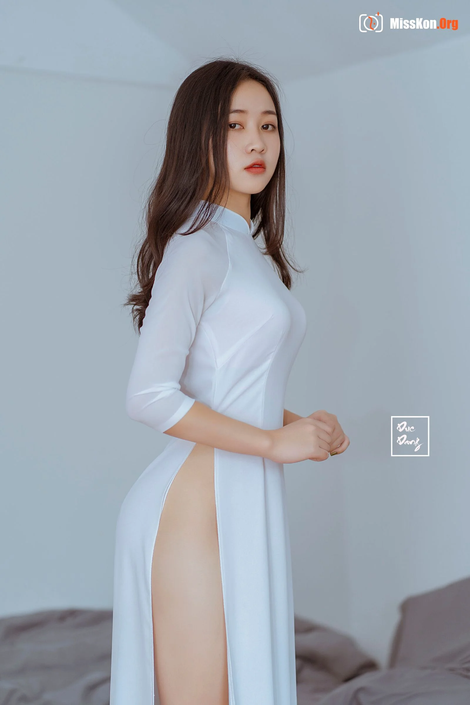 Vietnamese model Ao Dai body private photo set - Photo 15