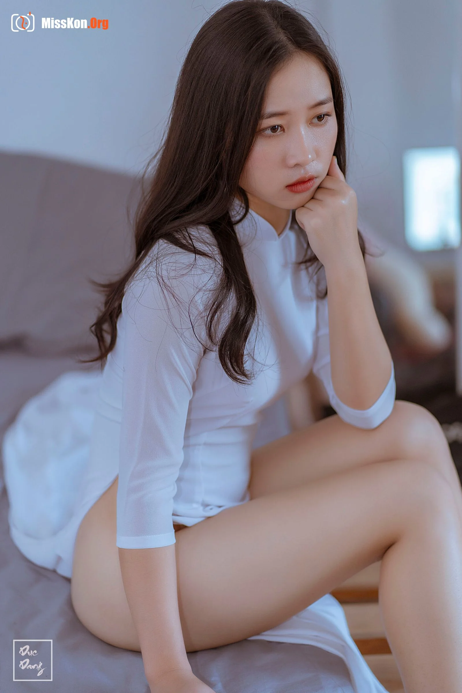 Vietnamese model Ao Dai body private photo set - Photo 18