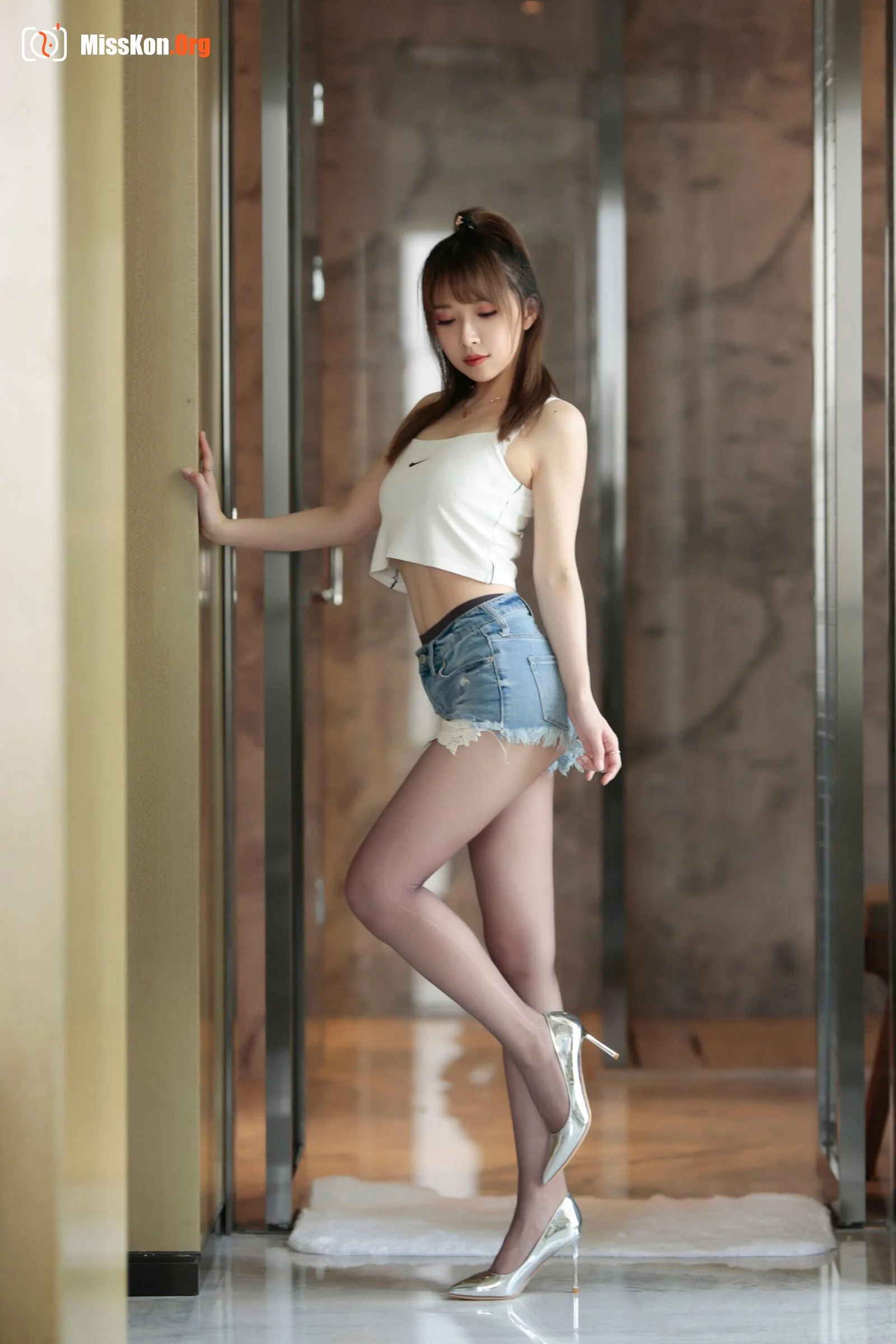 Witch Luna: Denim shorts - Photo 3