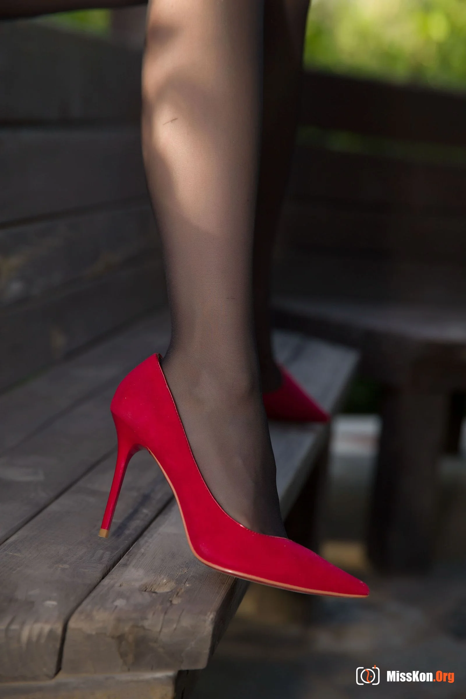 Witch Luna: Outdoor little red skirt - Photo 17