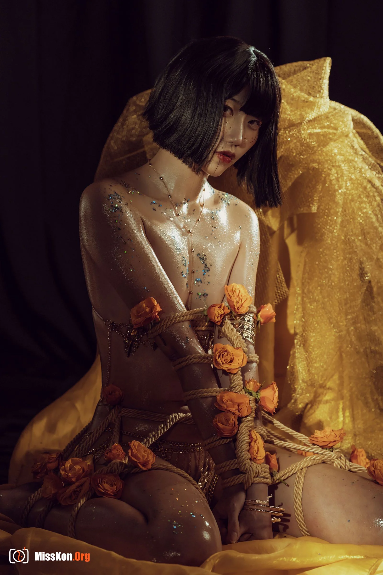 奶桃《花与绳》 - 照片 20