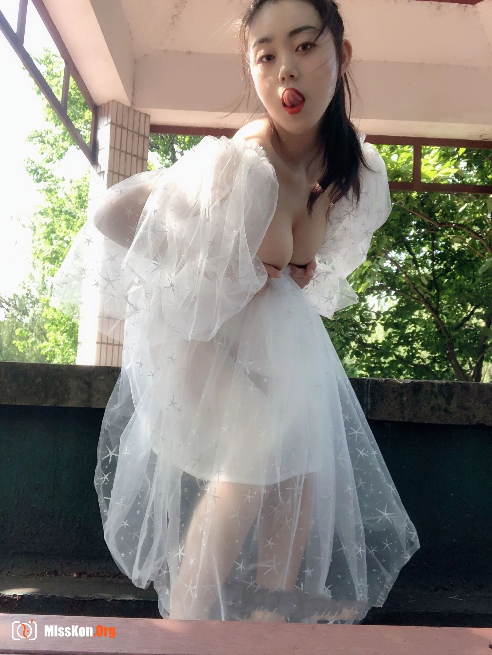 Wu Xjing, a beautiful sophomore in Zhejiang Academy of Fine Arts: Gazebo - Photo 19