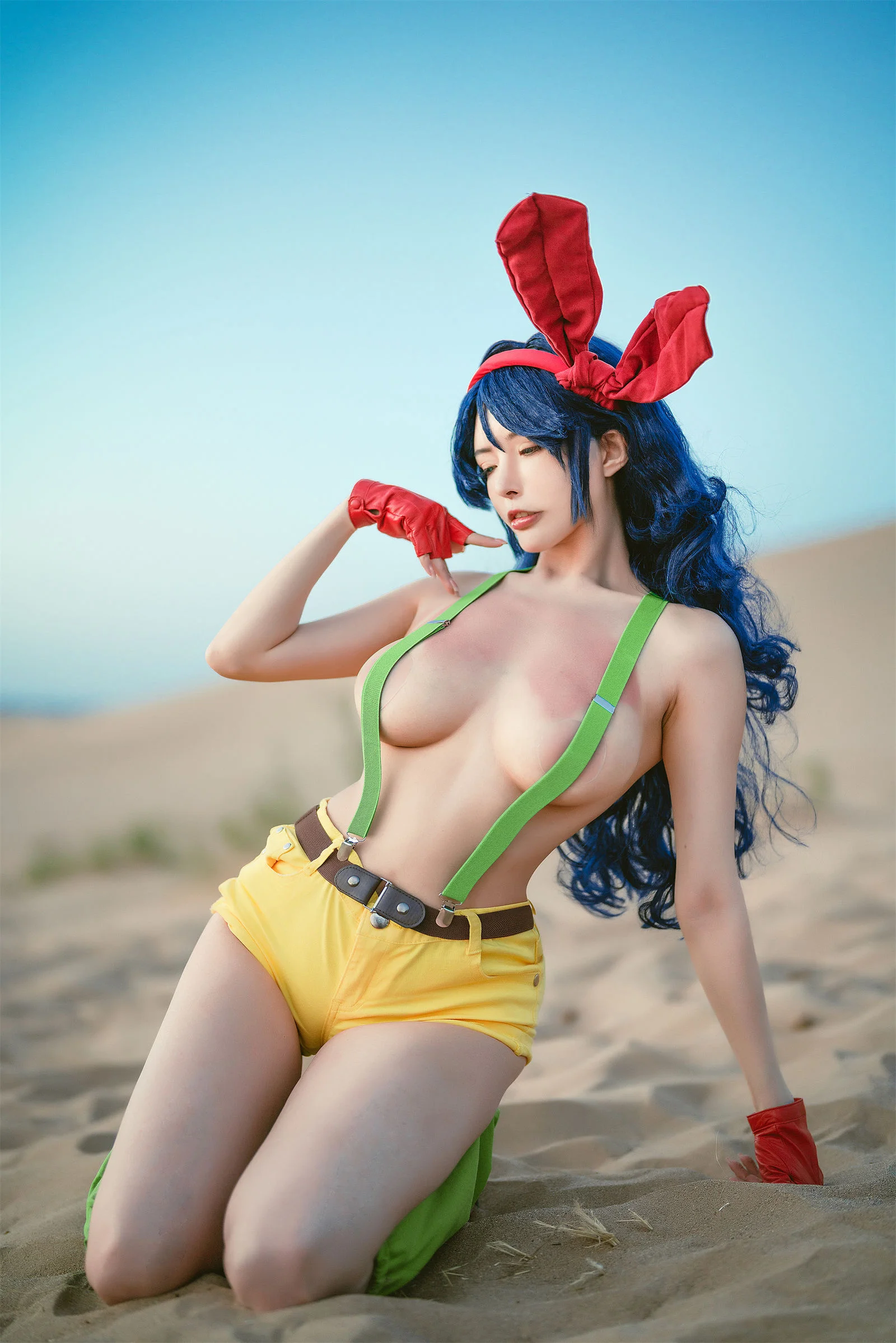 Xia Xiaoqiu Qiuqiu: Lan Qi Cosplay