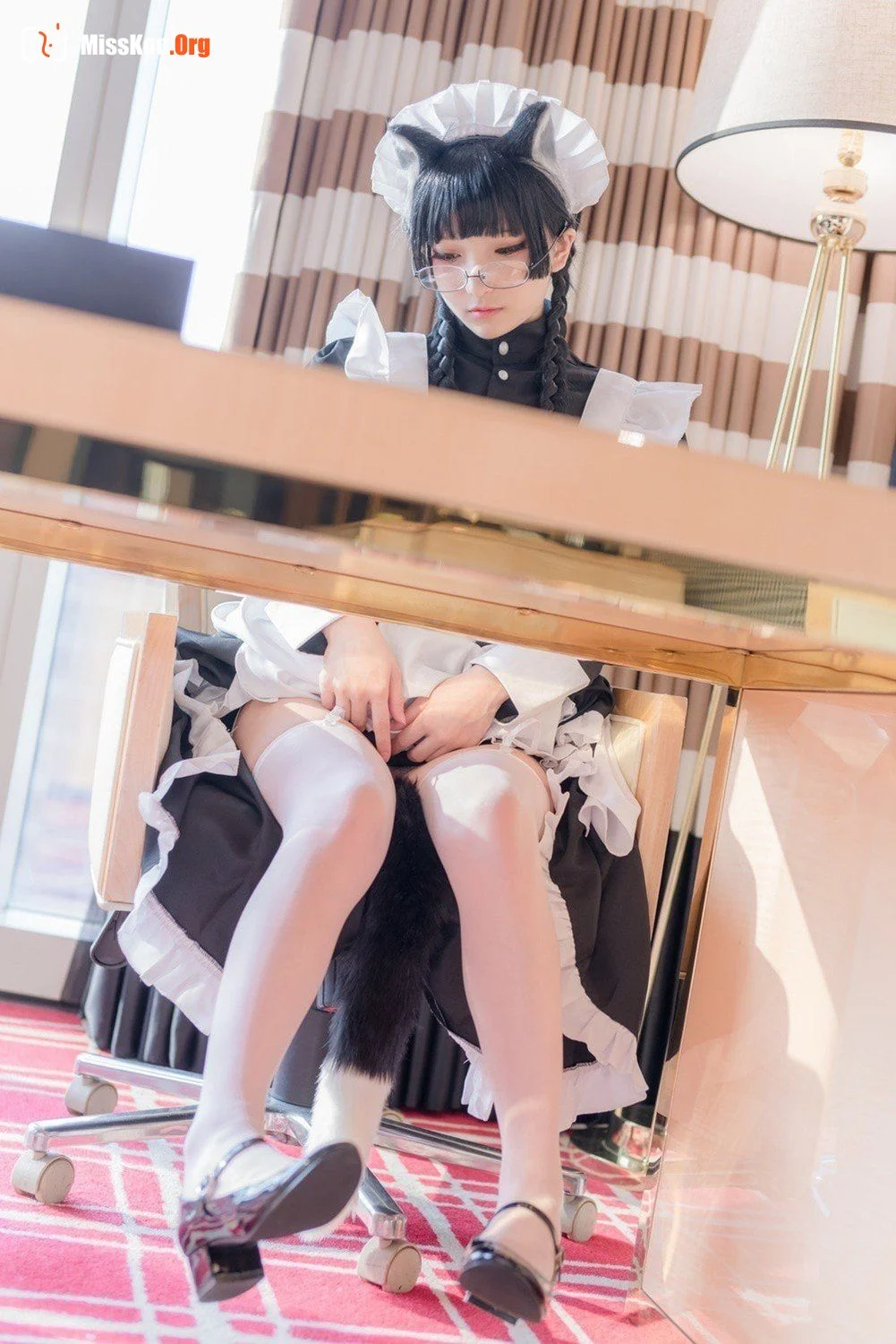小丁Ding Patreon 猫耳女仆 - 照片 13