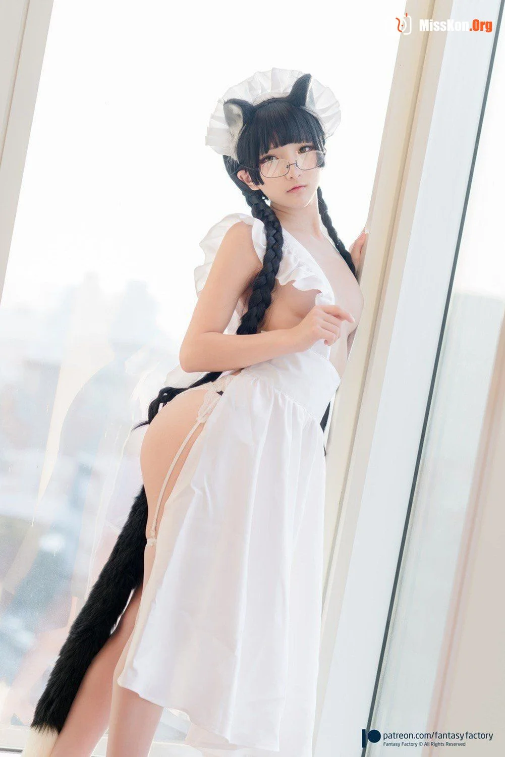 Xiaoding Ding Patreon Cat Ear Maid - Photo 27