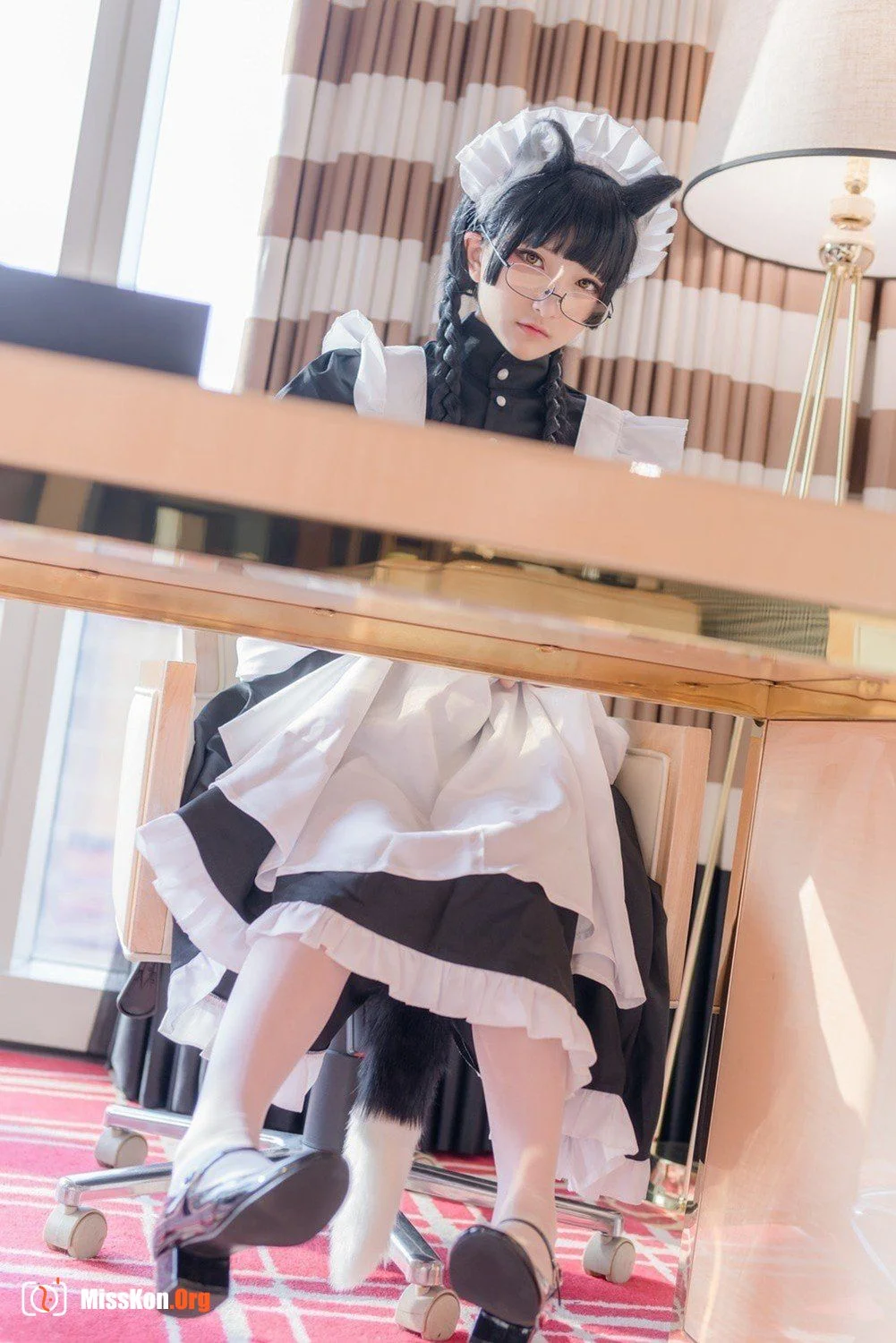 Xiaoding Ding Patreon Cat Ear Maid - Photo 77