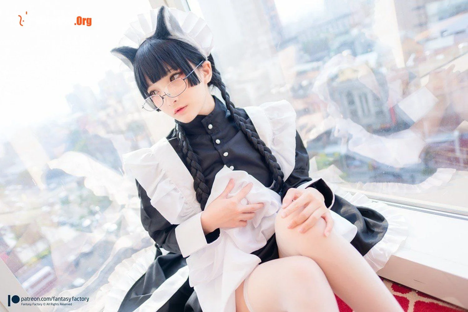 小丁Ding Patreon 猫耳女仆 - 照片 9