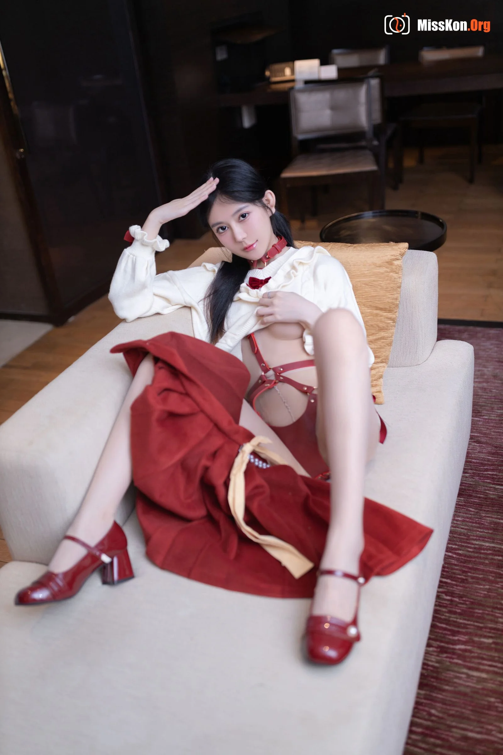 Xie Xiaoen: Red bondage - Photo 5