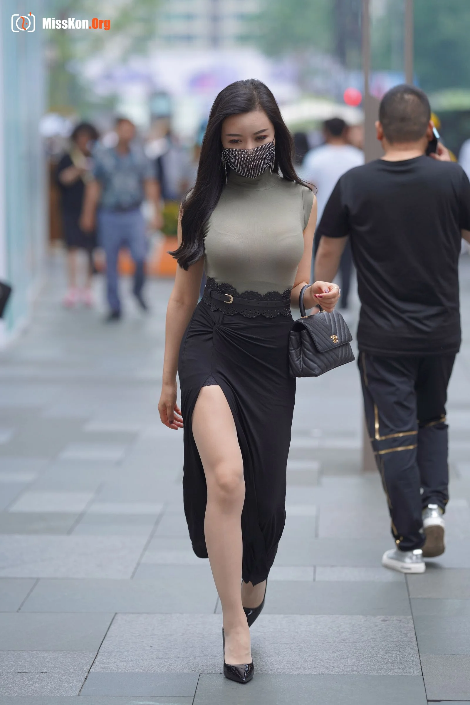 Xiner black long skirt - Photo 10