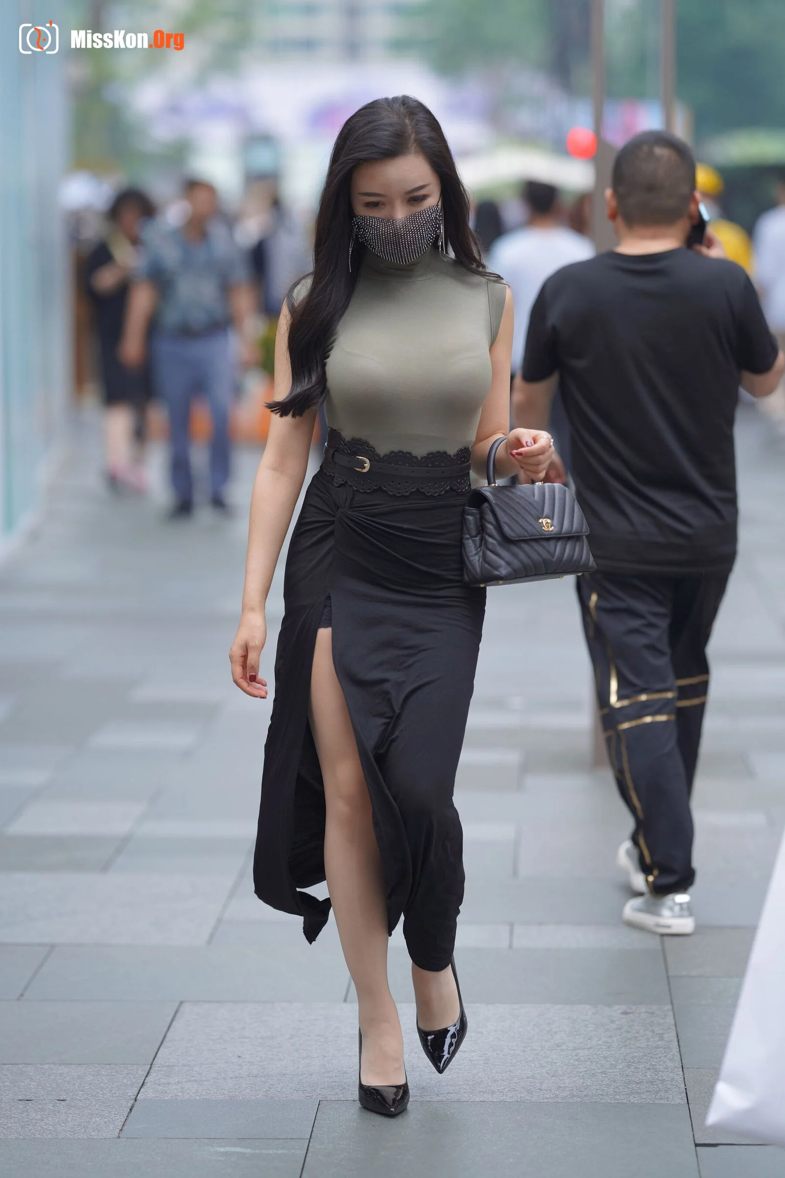 Xiner black long skirt - Photo 11