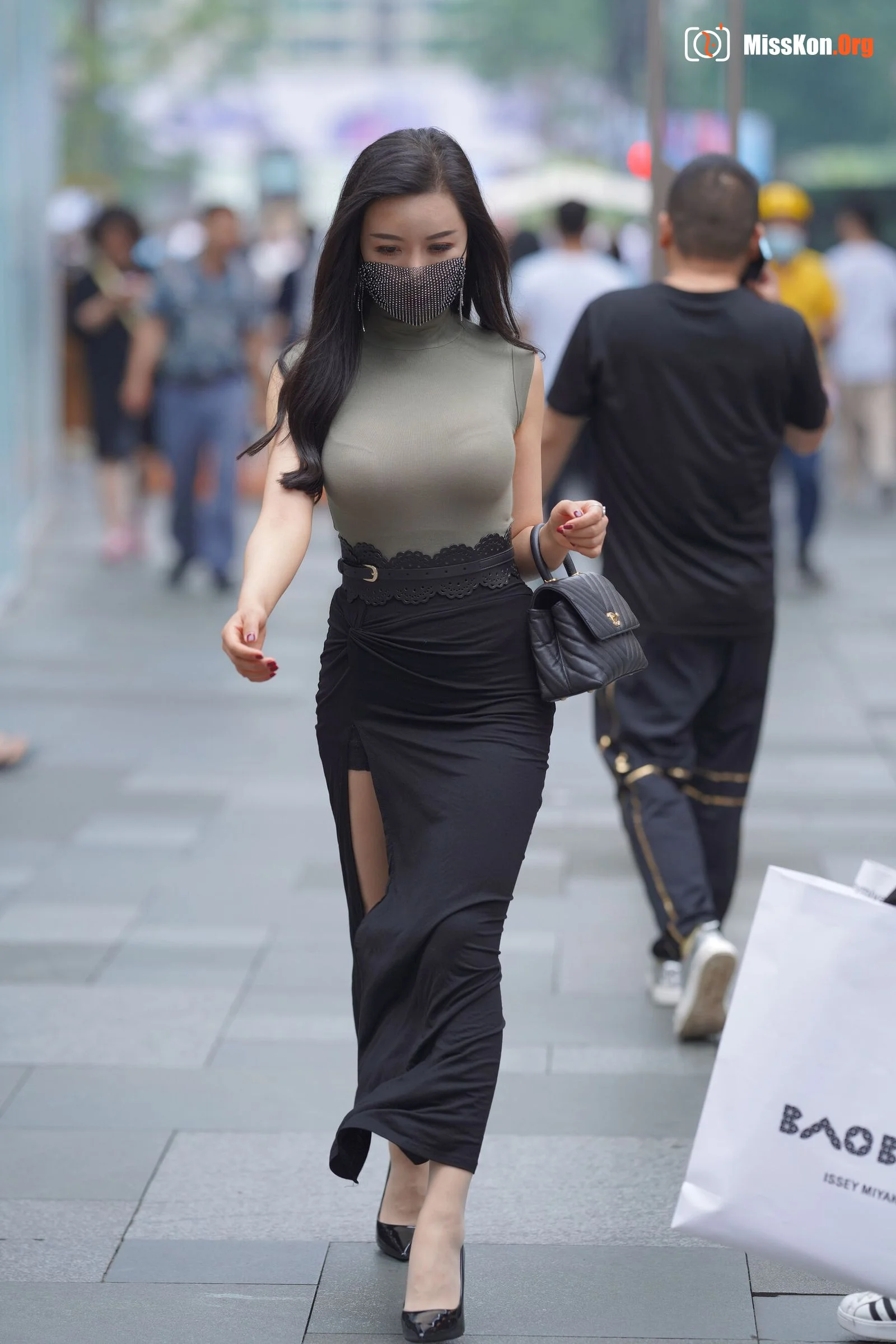 Xiner black long skirt - Photo 12