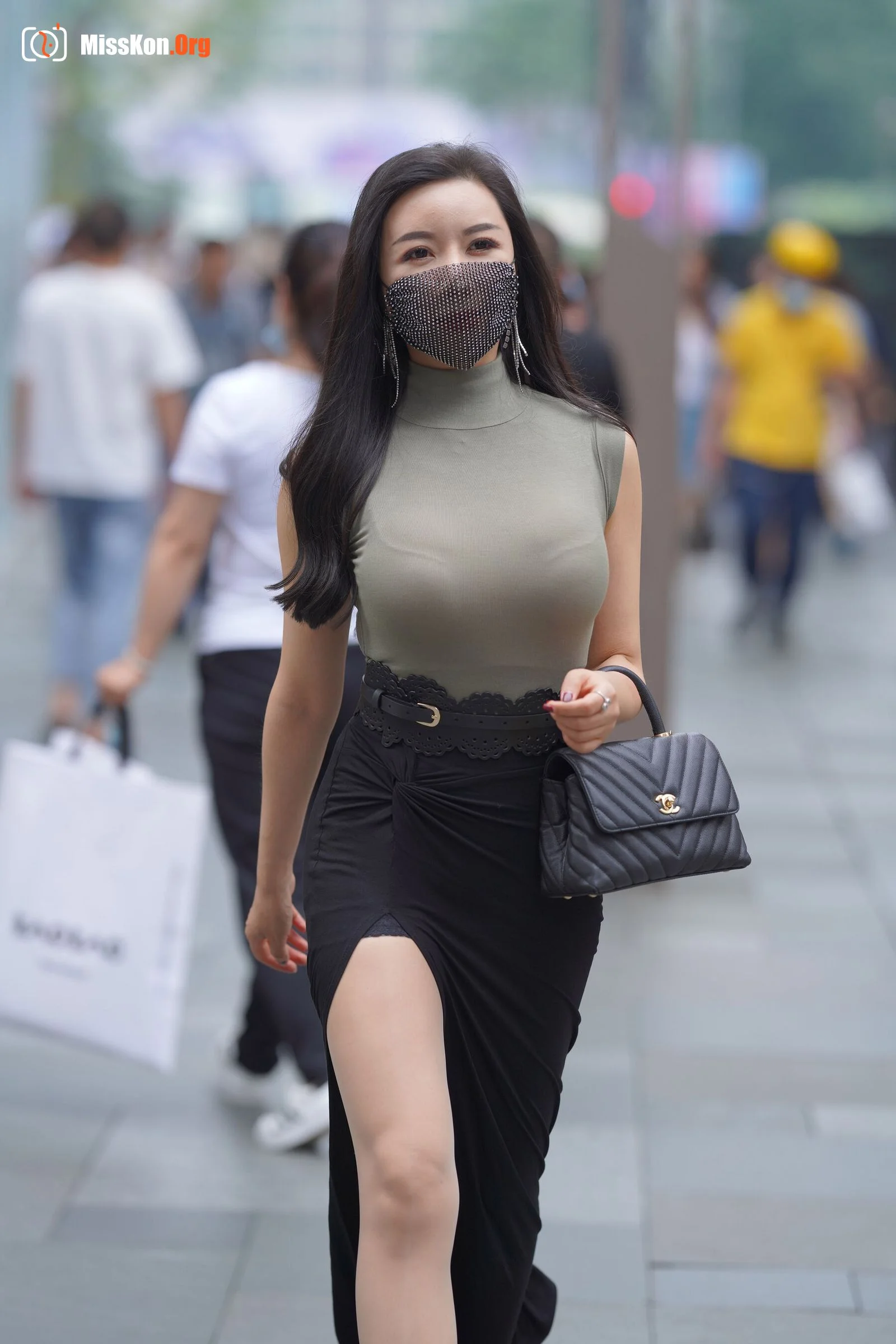 Xiner black long skirt - Photo 19