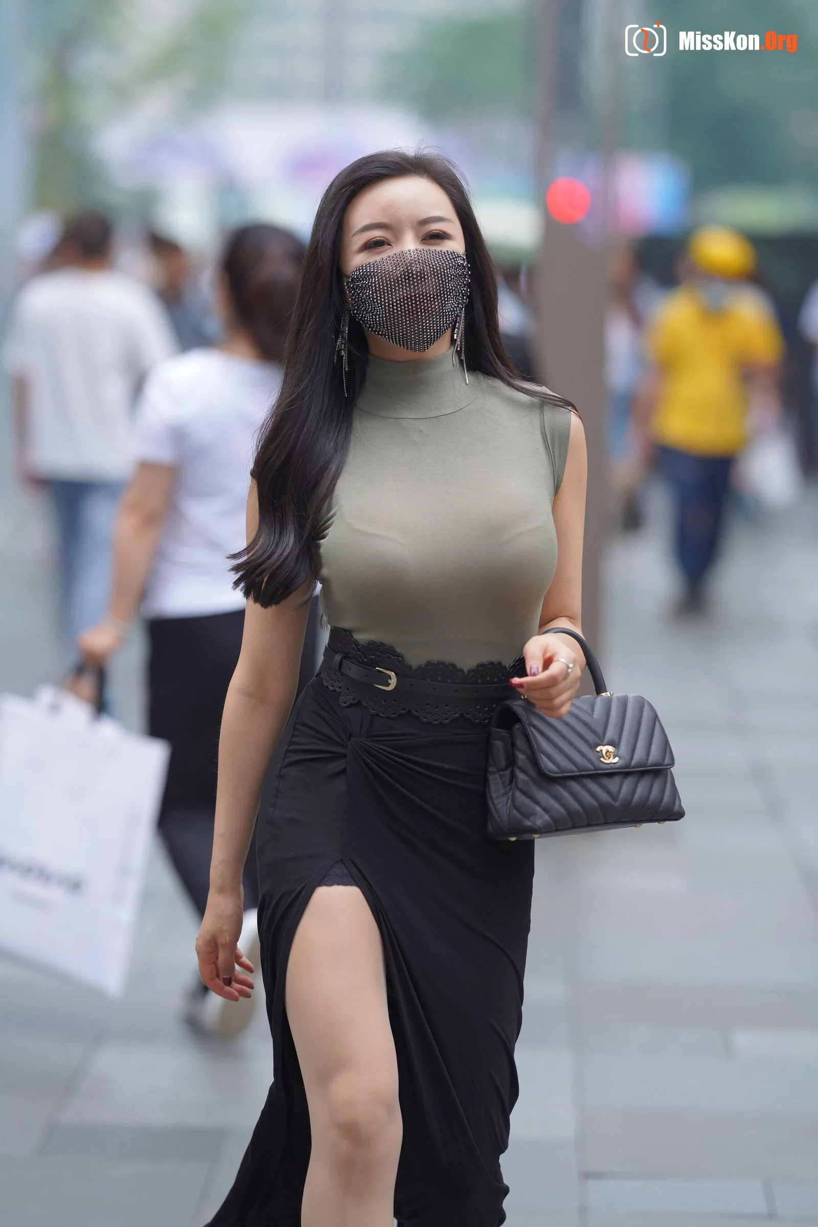 Xiner black long skirt - Photo 20